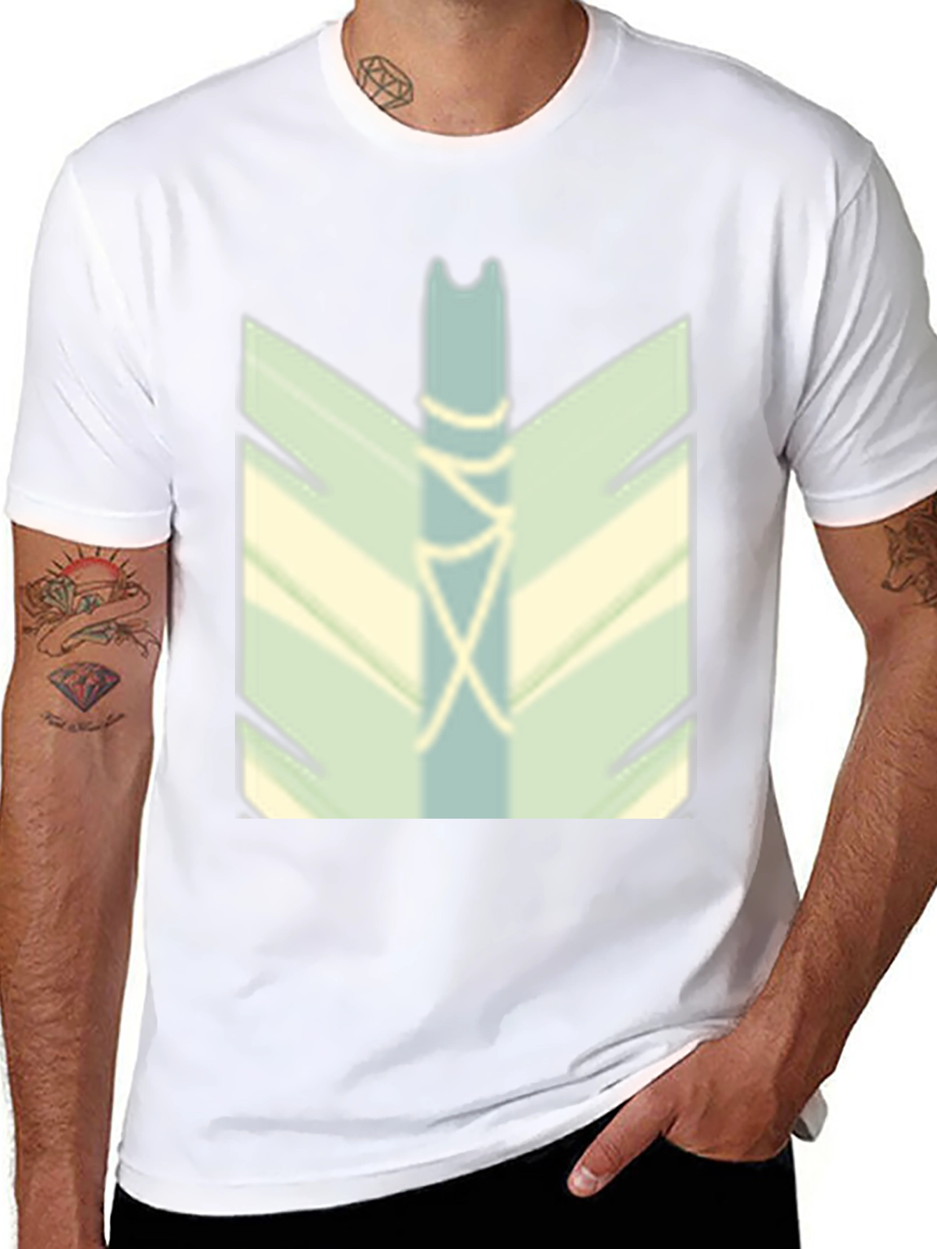 Abstract Geometric Design Tee