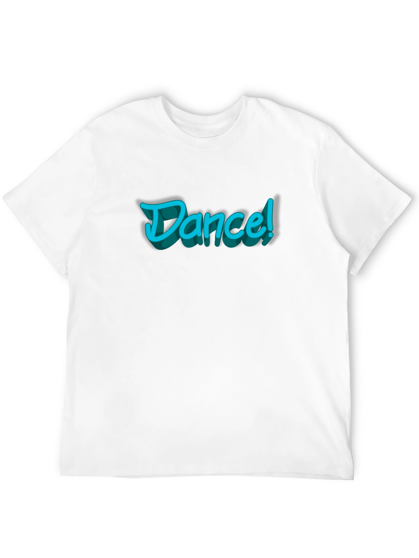 Dance Graphic T-Shirt - Stylish Black Cotton Tee