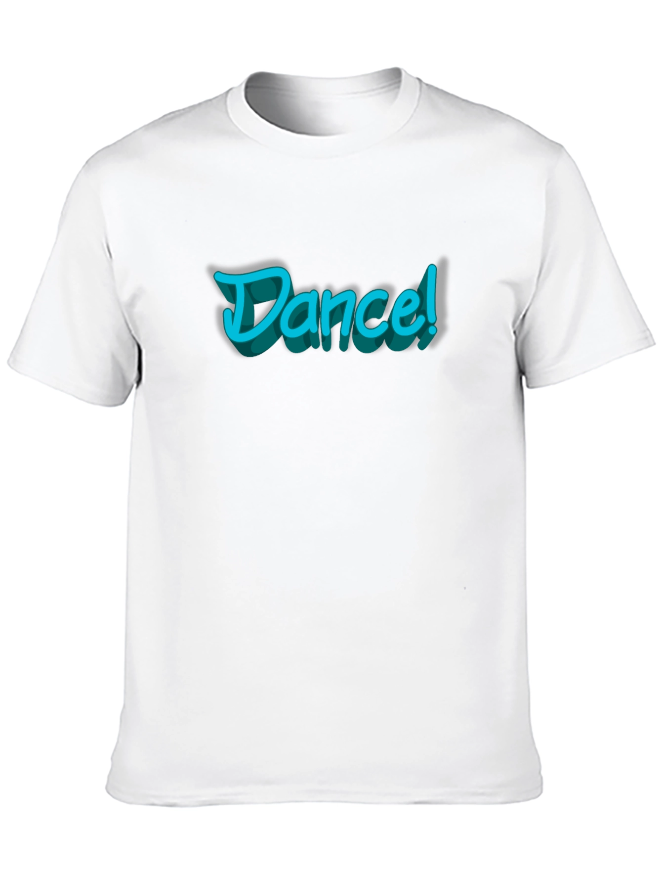Dance Graphic T-Shirt - Stylish Black Cotton Tee