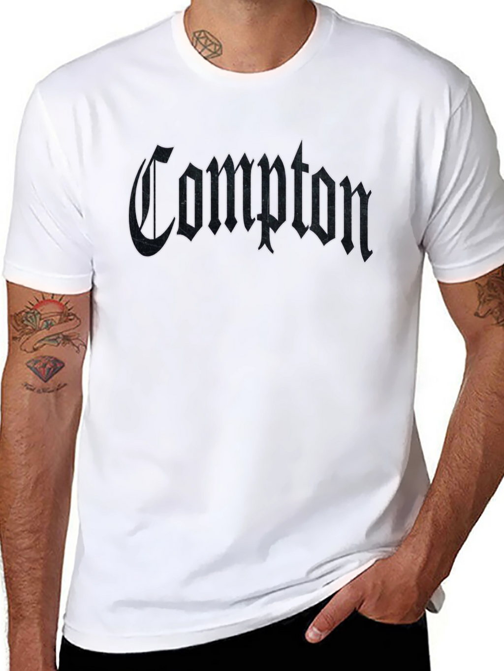 Compton Graphic Tee - Classic Black