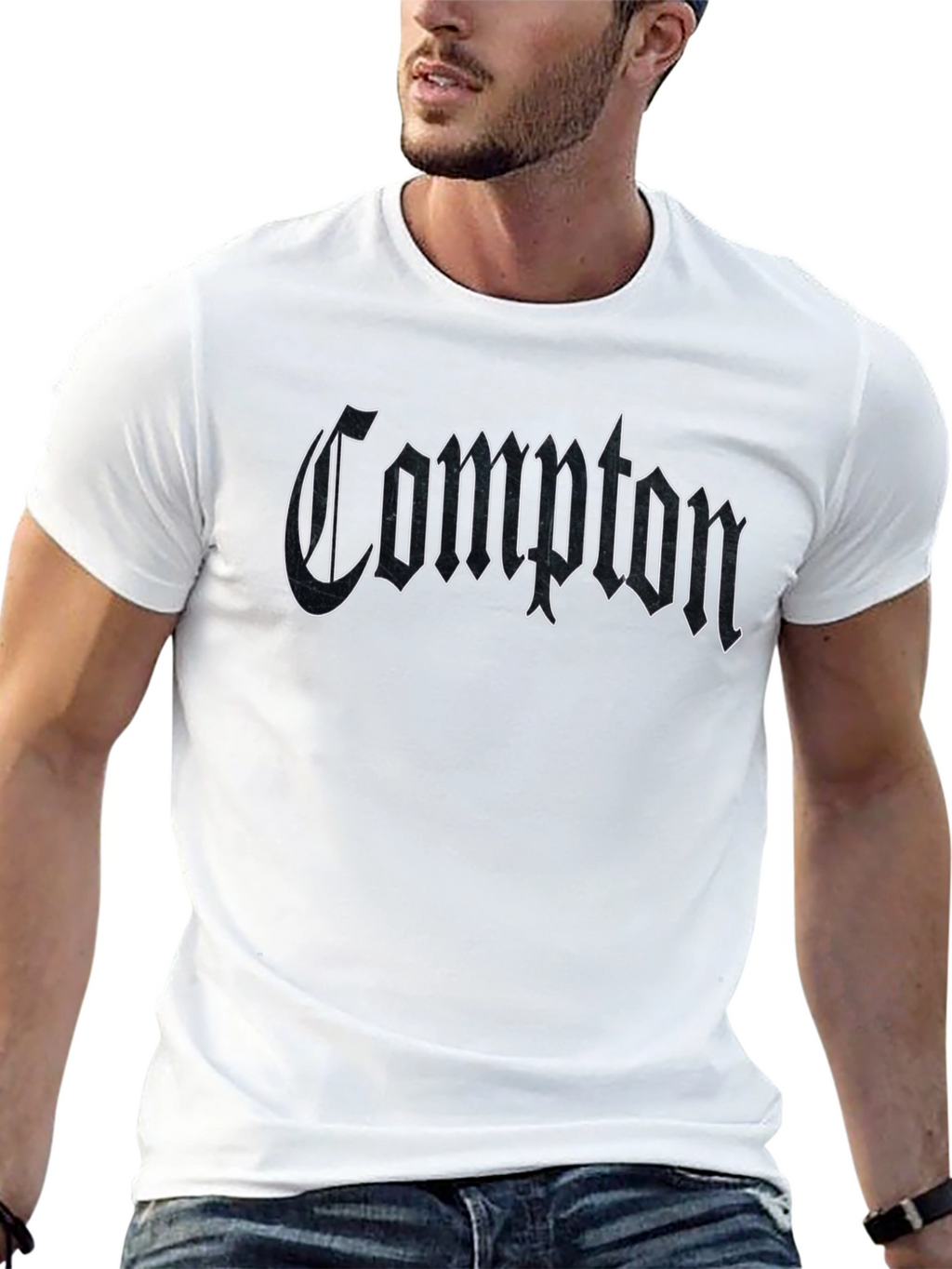 Compton Graphic Tee - Classic Black