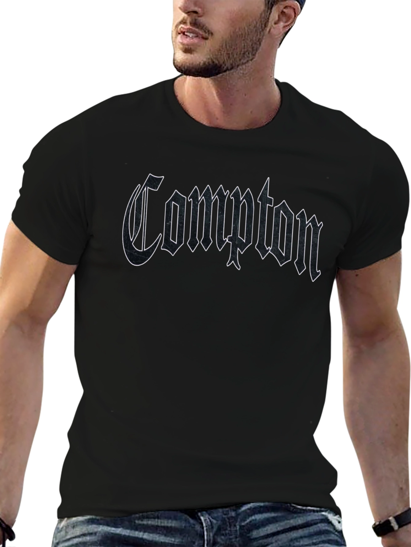 Compton Graphic Tee - Classic Black