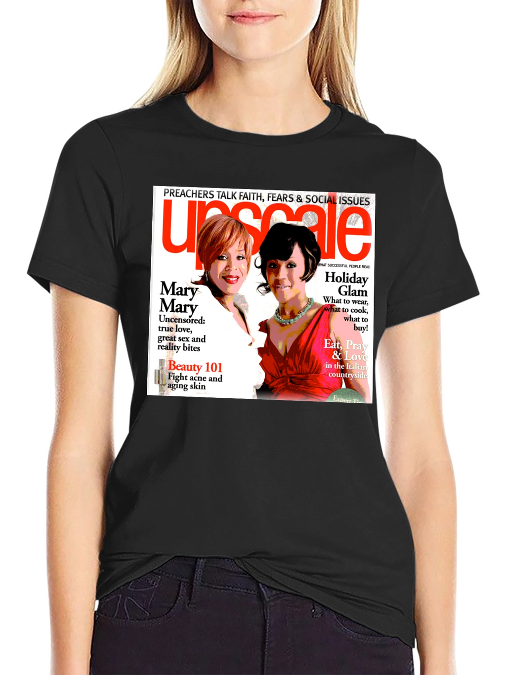 Upscale Magazine Graphic T-Shirt