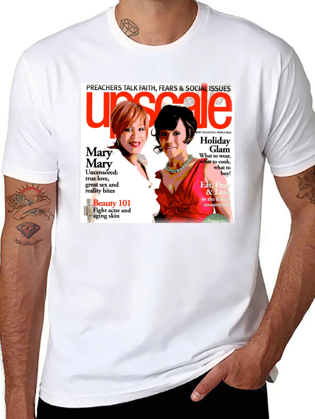 Upscale Magazine Graphic T-Shirt