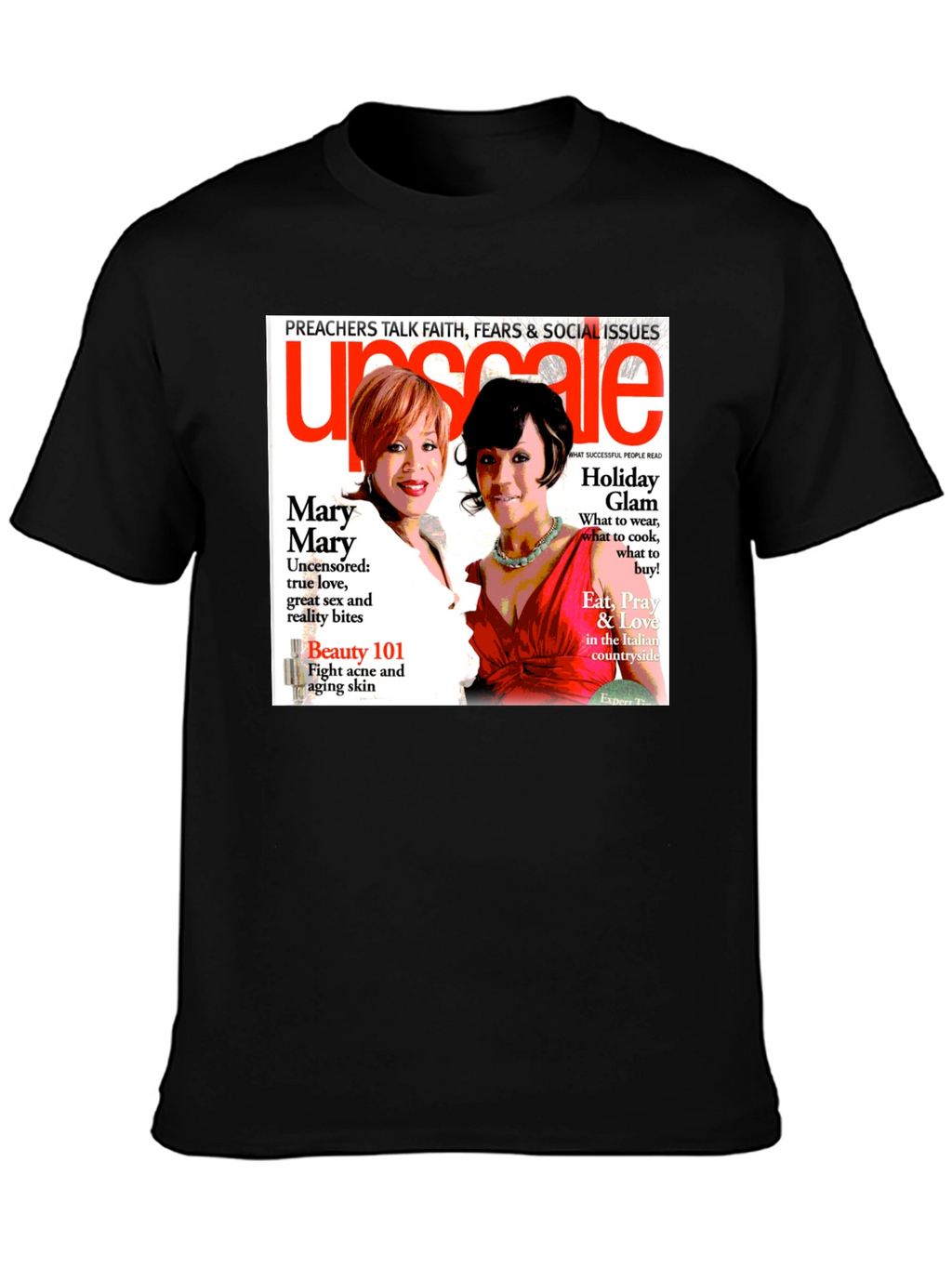 Upscale Magazine Graphic T-Shirt