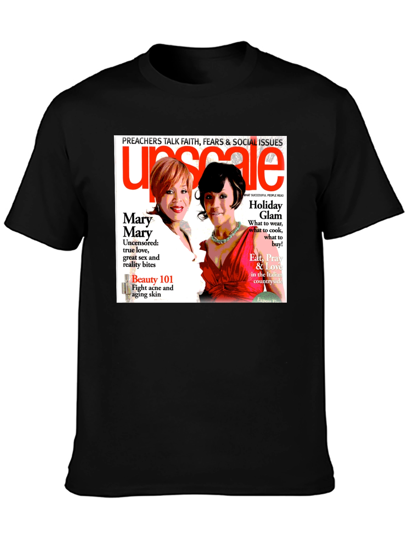 Upscale Magazine Graphic T-Shirt