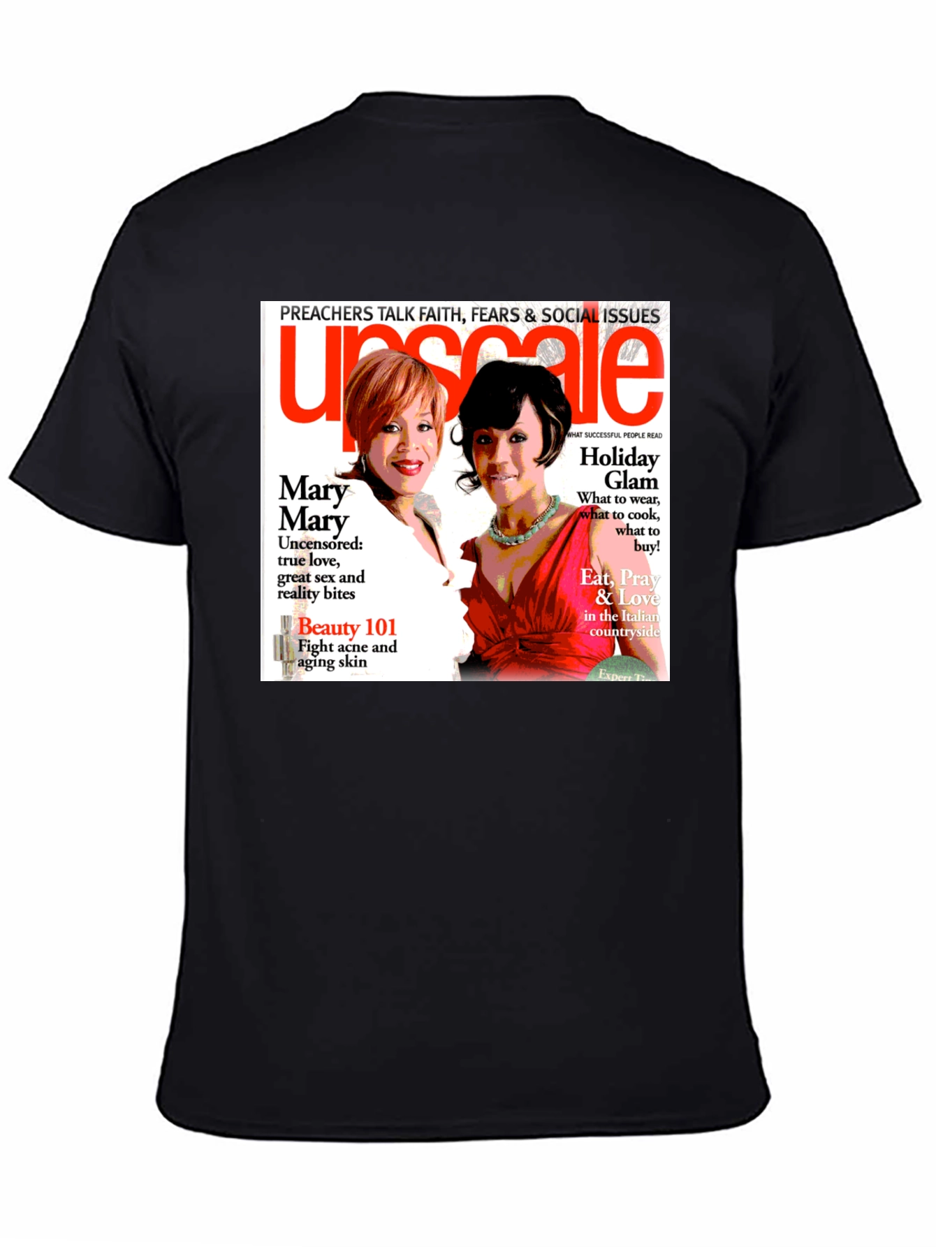 Upscale Magazine Graphic T-Shirt