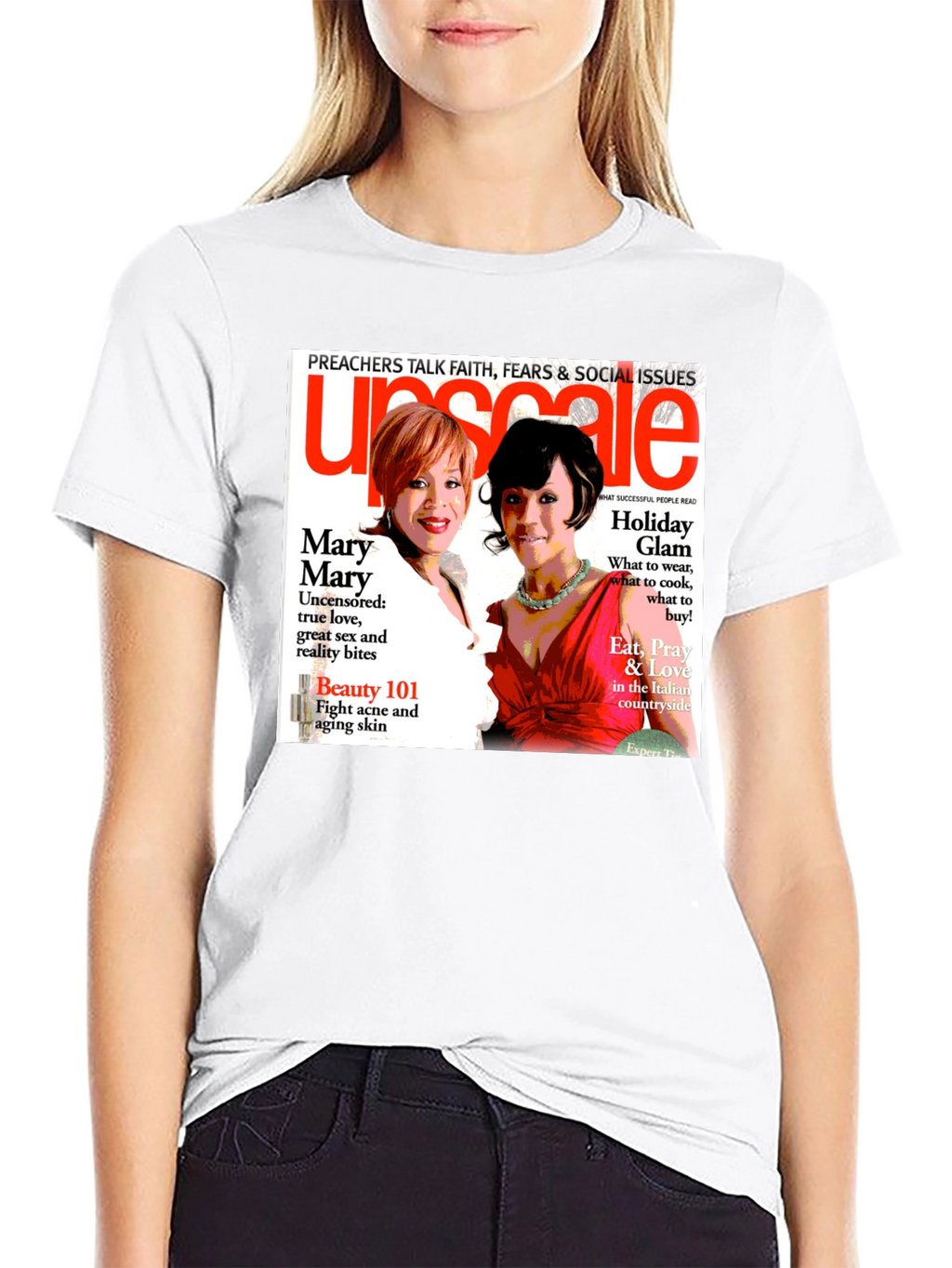Upscale Magazine Graphic T-Shirt