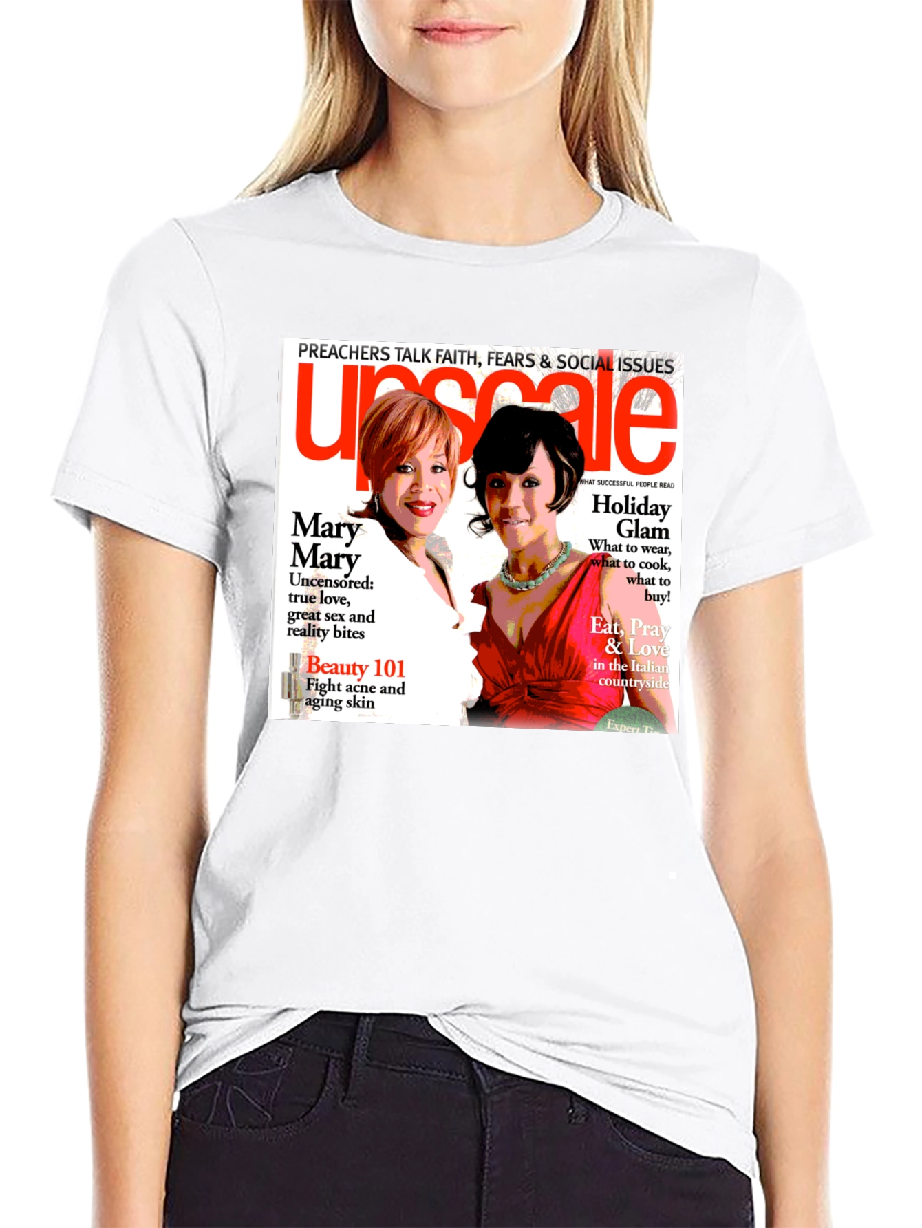 Upscale Magazine Graphic T-Shirt