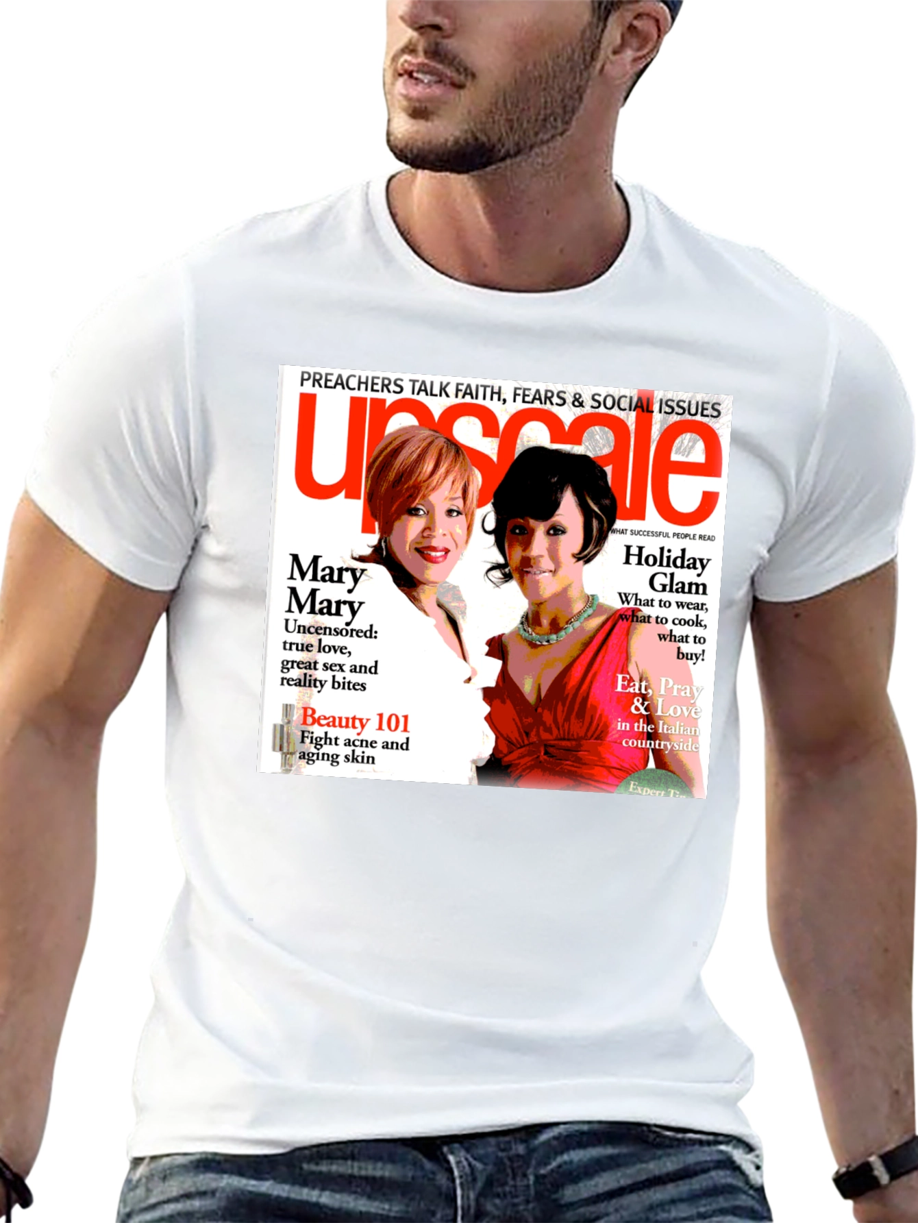 Upscale Magazine Graphic T-Shirt