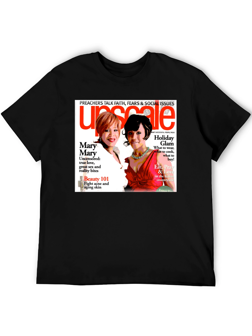 Upscale Magazine Graphic T-Shirt