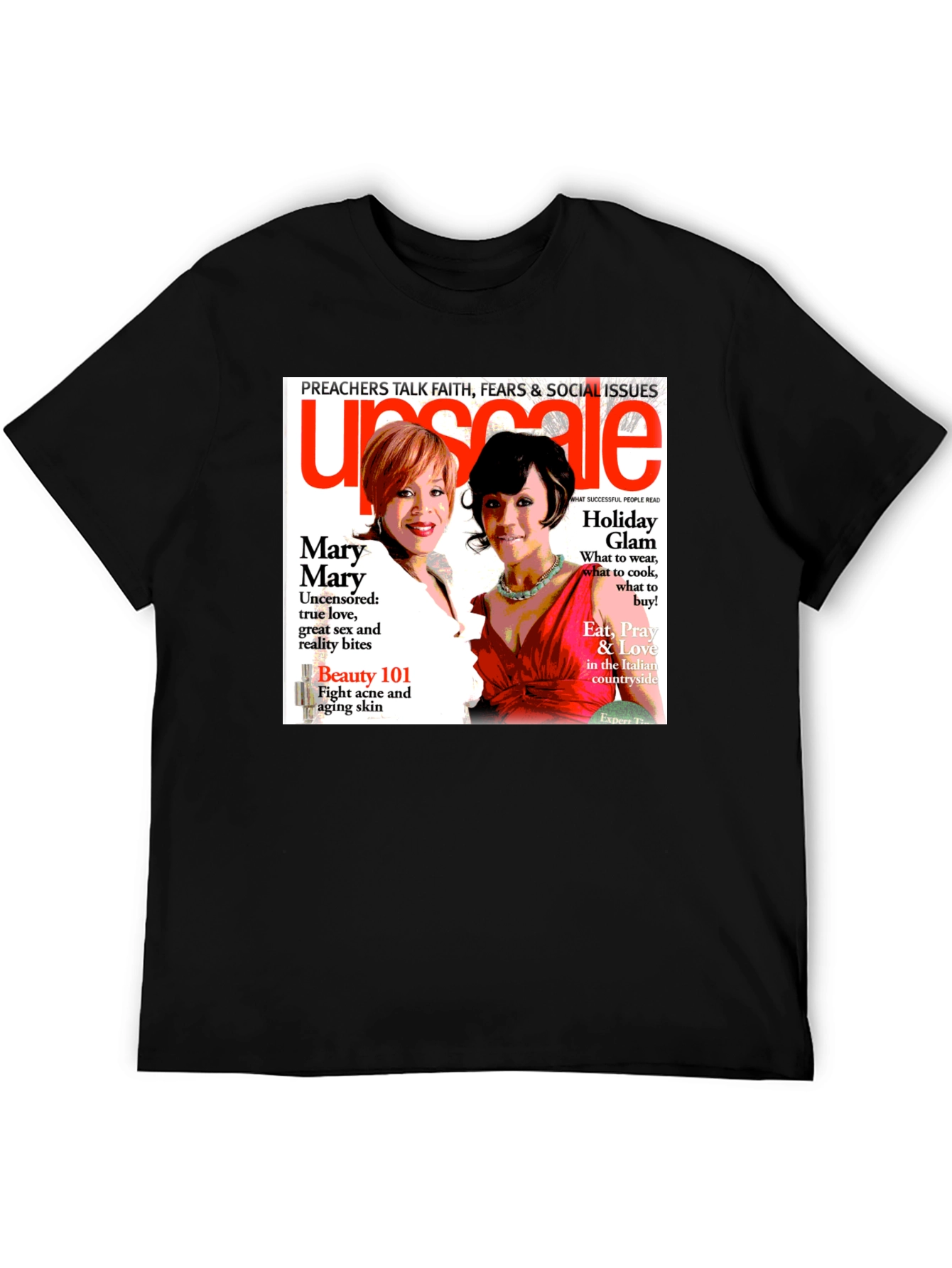 Upscale Magazine Graphic T-Shirt