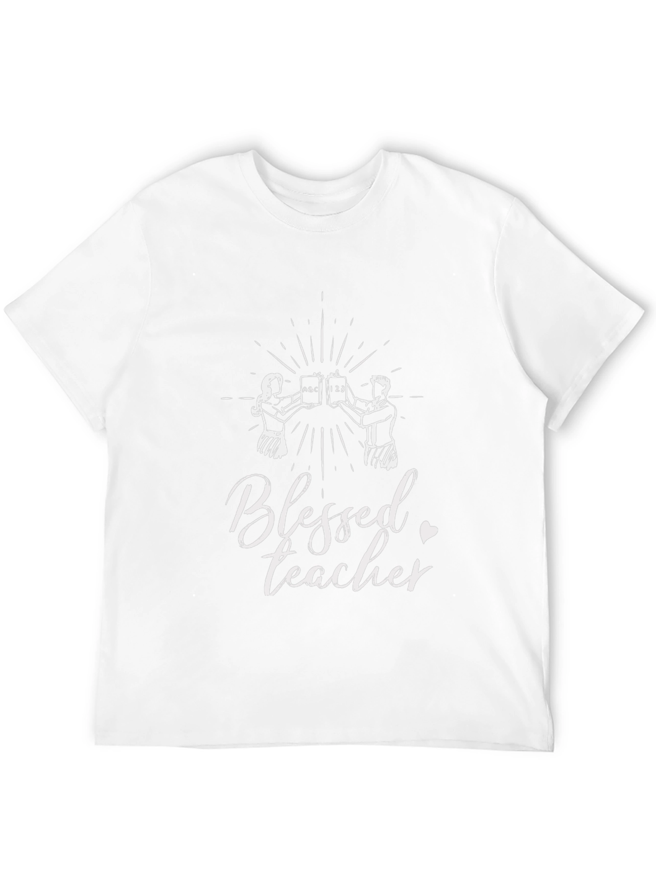 Blessed Teacher Graphic T-Shirt Teacher Appreciation Tee