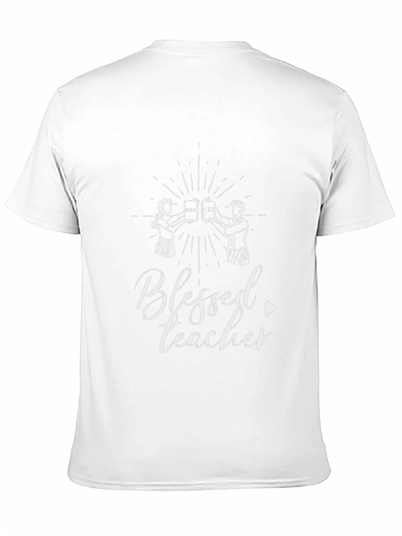 Blessed Teacher Graphic T-Shirt Teacher Appreciation Tee