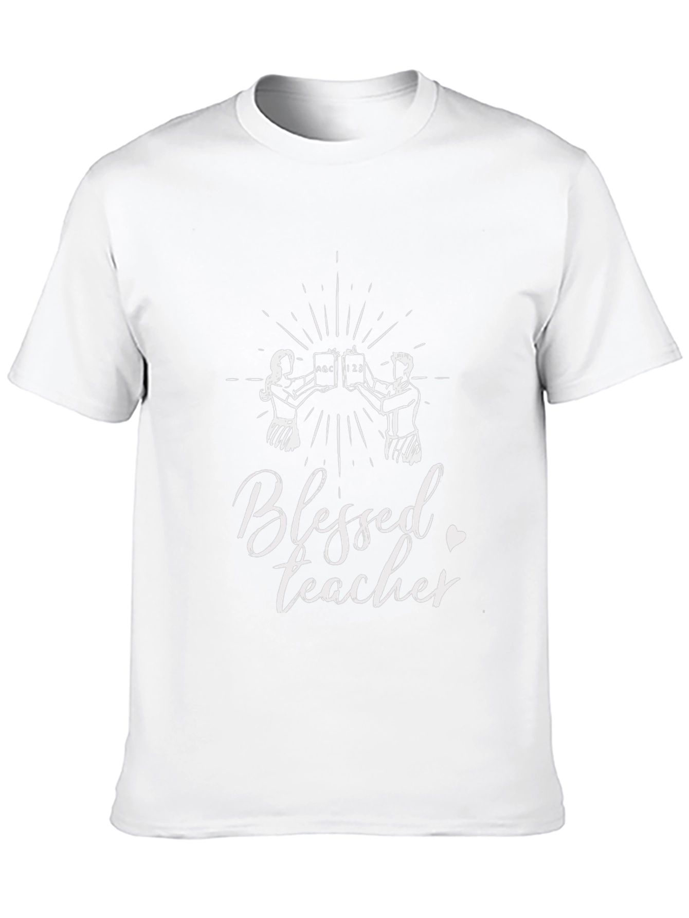 Blessed Teacher Graphic T-Shirt Teacher Appreciation Tee