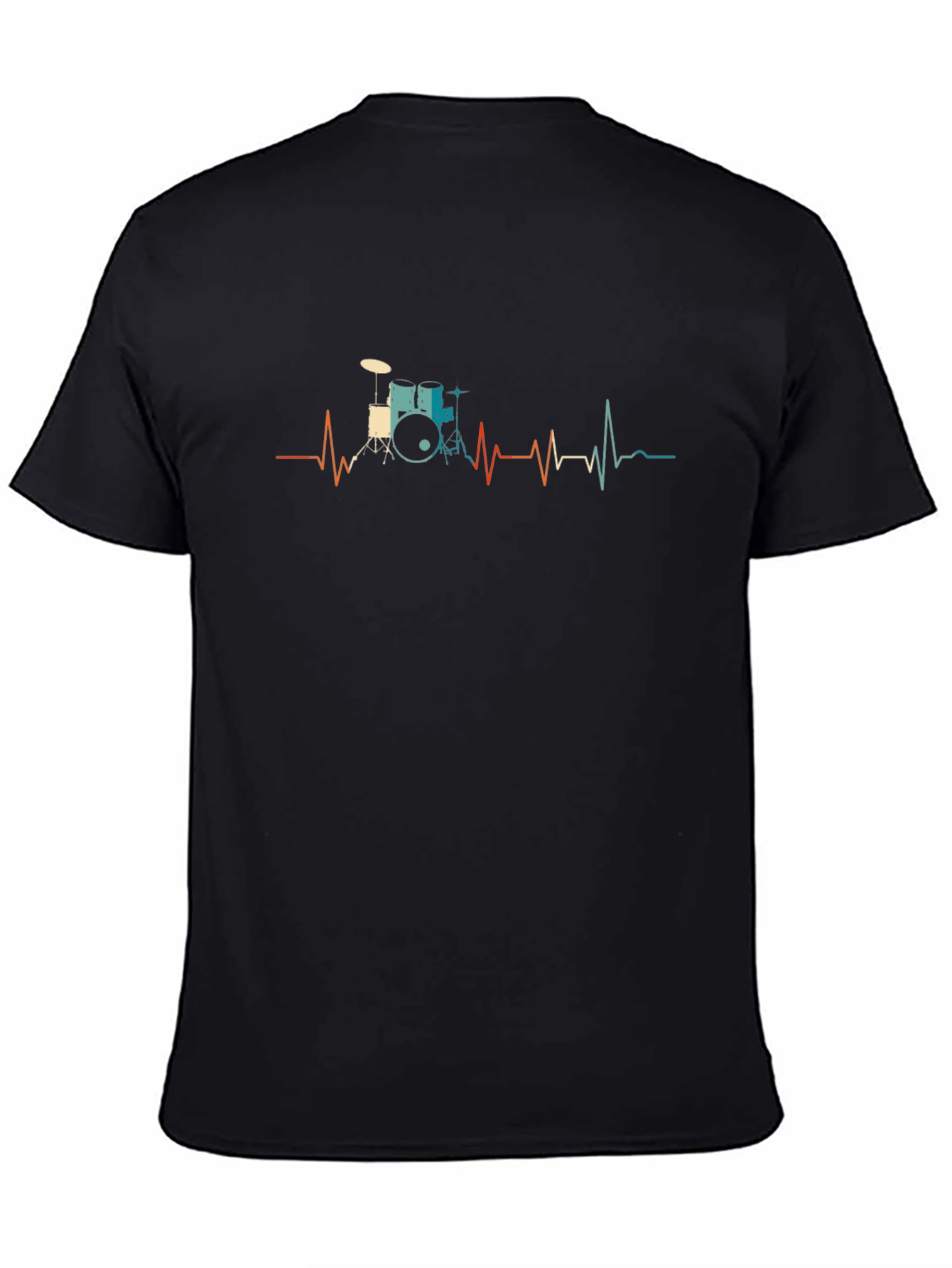 Drum Heartbeat T-Shirt - Musician Tee