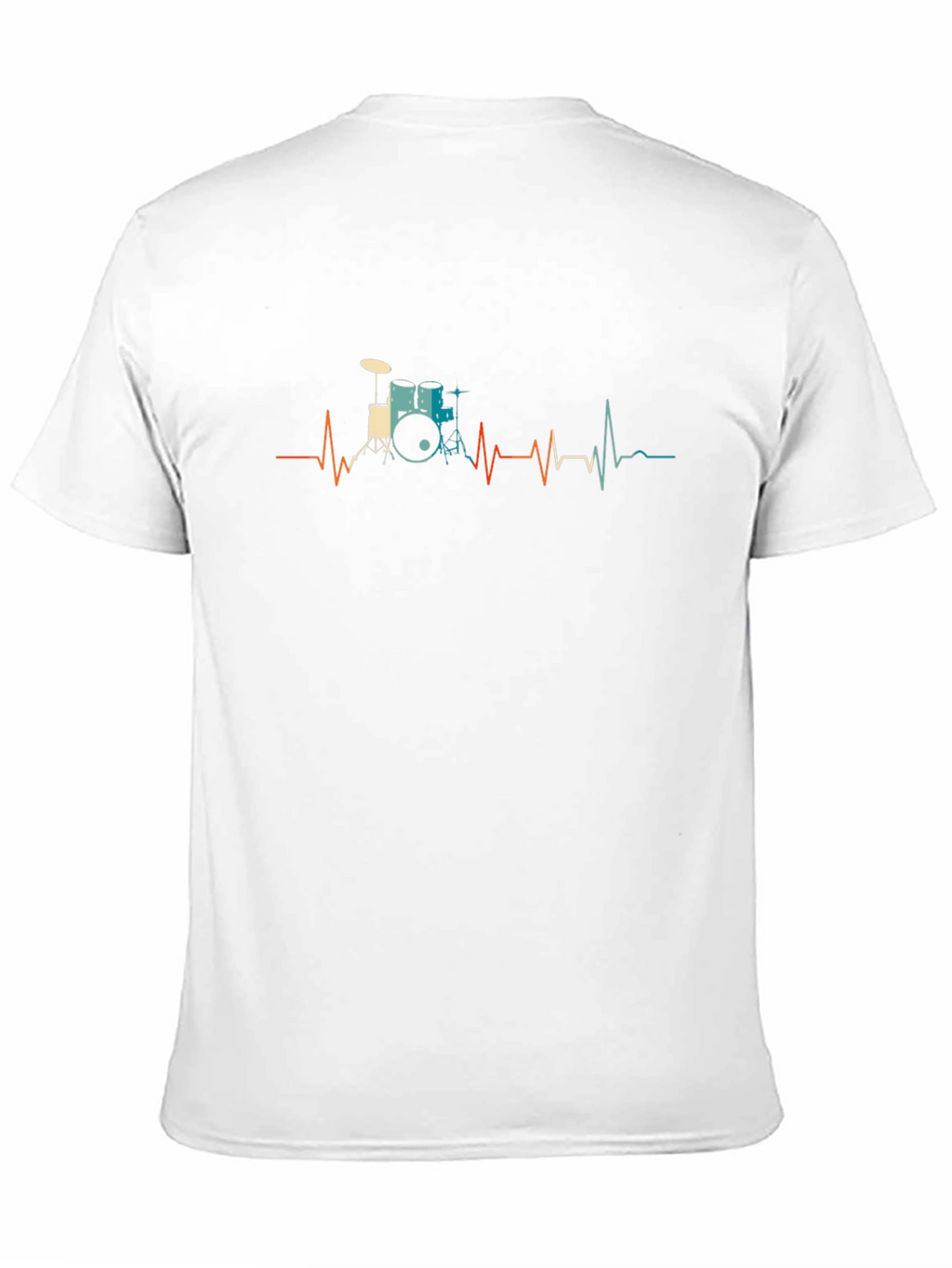 Drum Heartbeat T-Shirt - Musician Tee