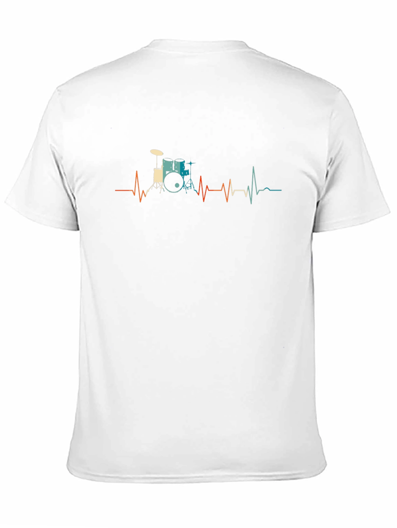 Drum Heartbeat T-Shirt - Musician Tee