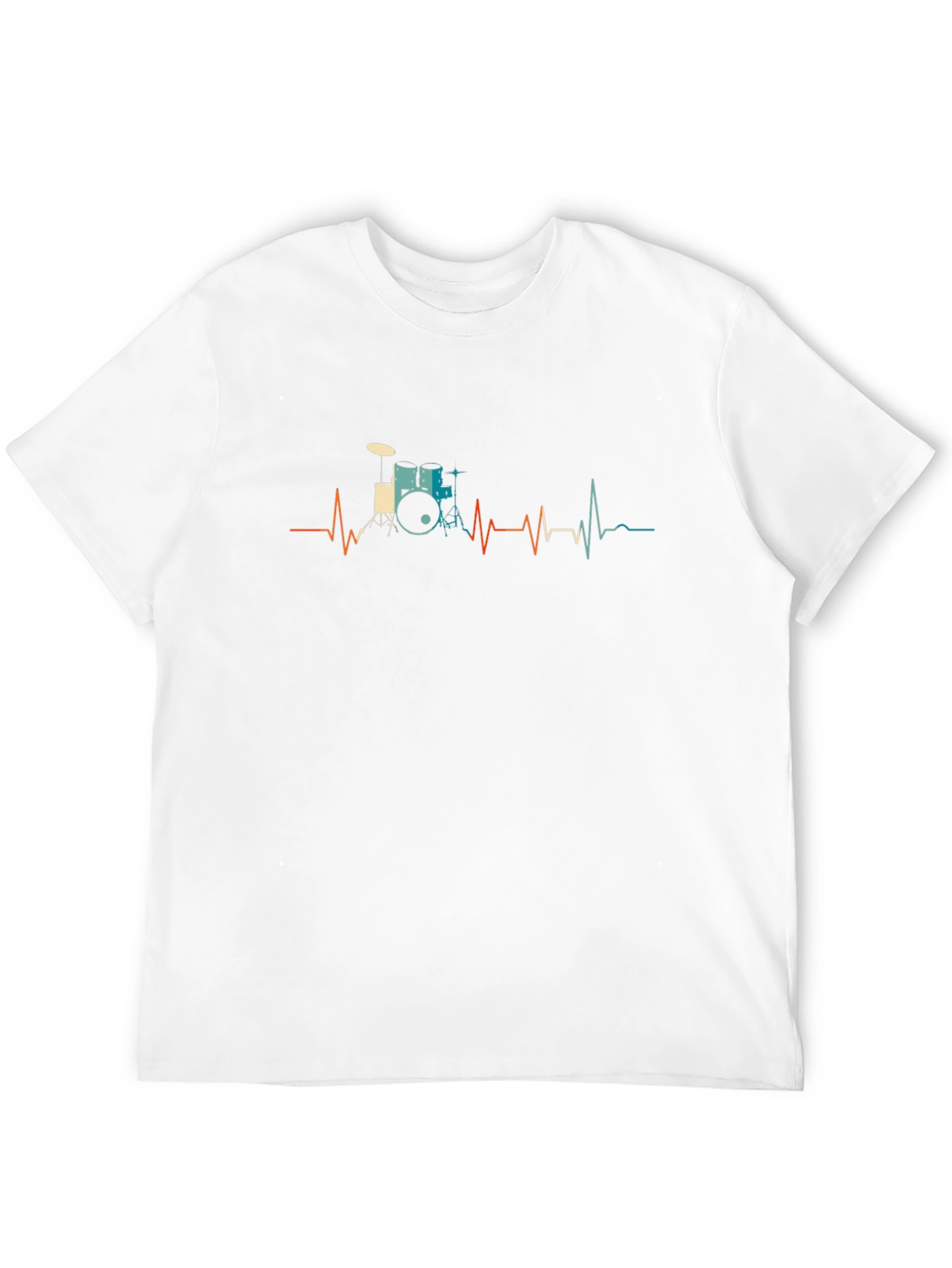 Drum Heartbeat T-Shirt - Musician Tee