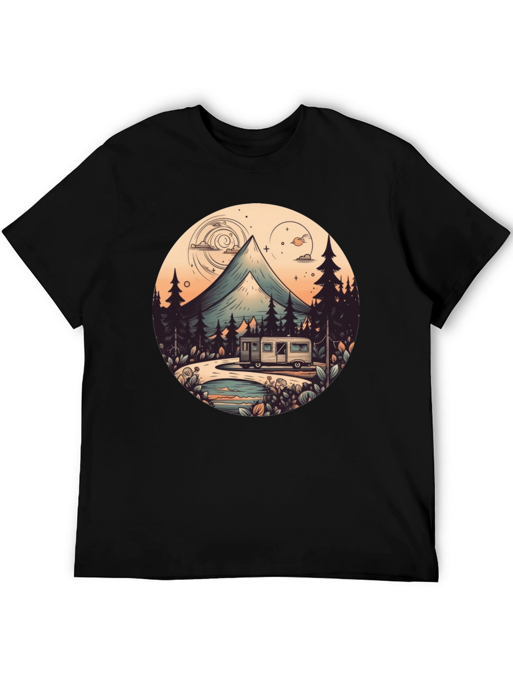 Camping Adventure Graphic Tee