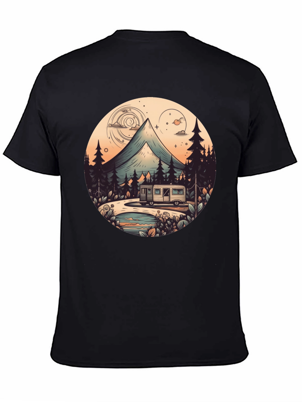 Camping Adventure Graphic Tee