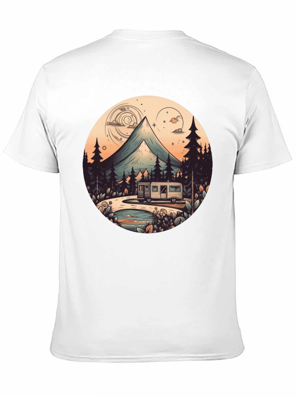 Camping Adventure Graphic Tee