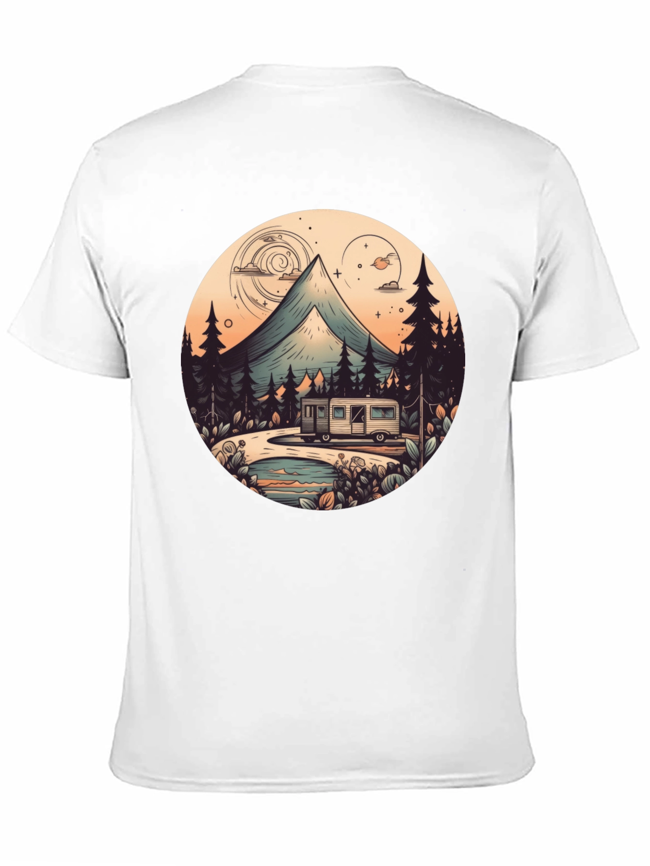 Camping Adventure Graphic Tee