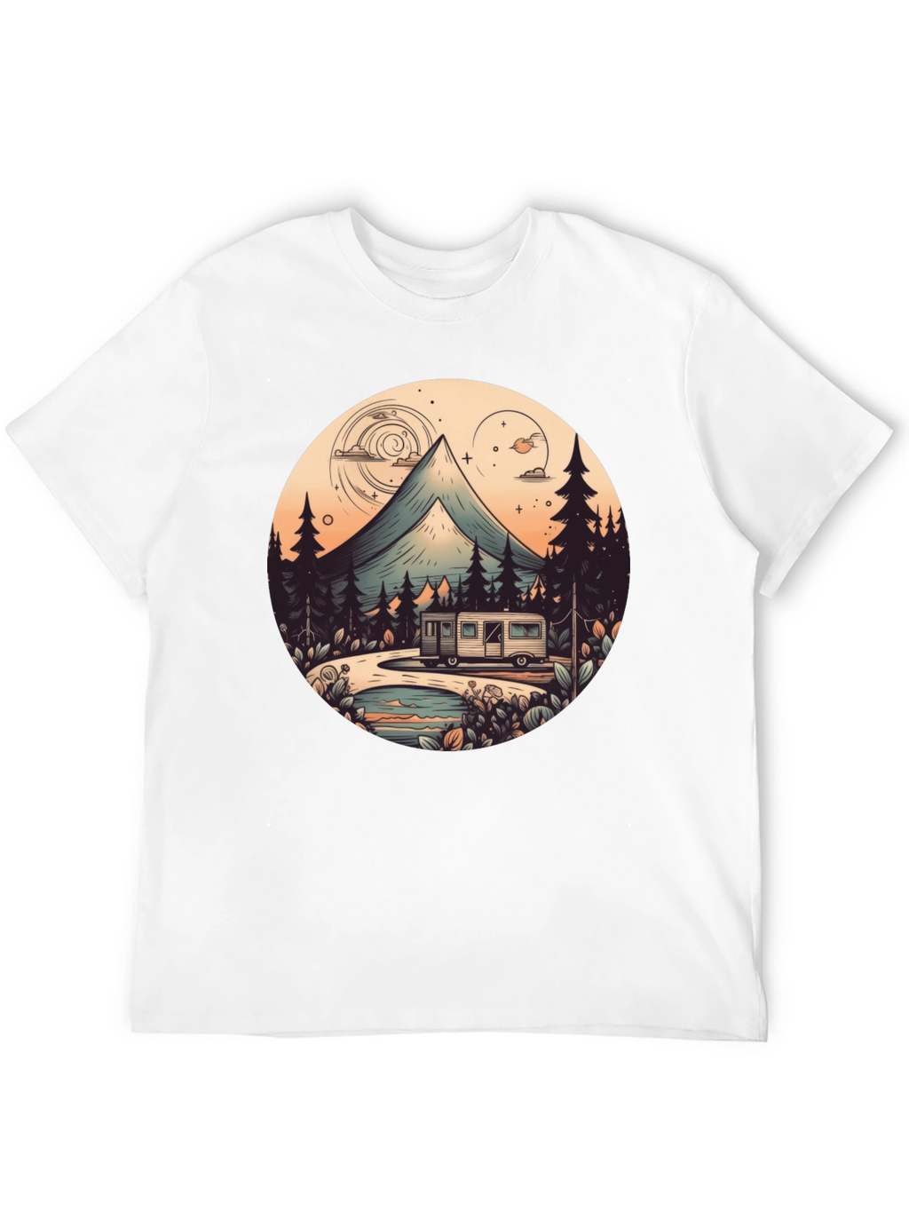 Camping Adventure Graphic Tee