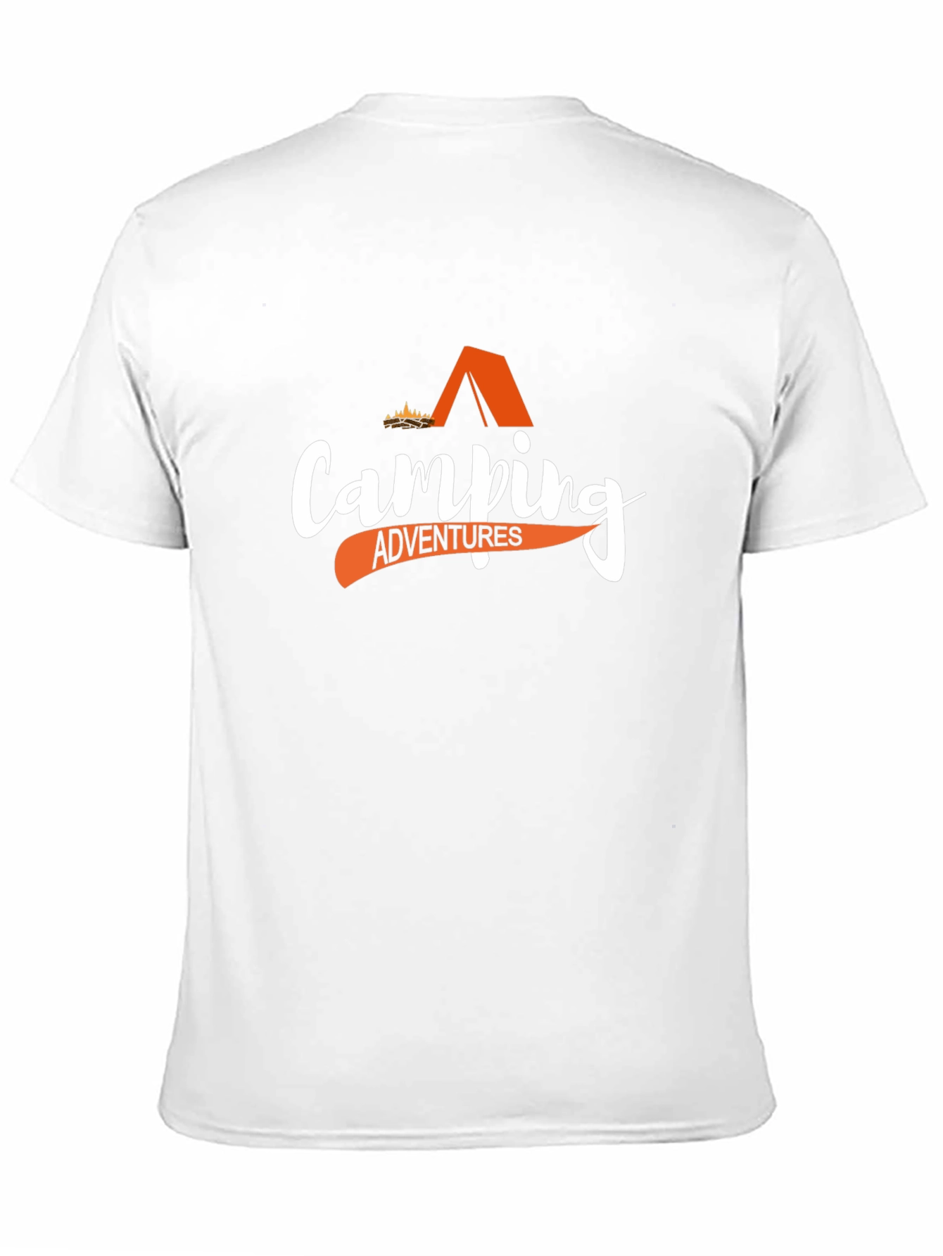 Camping Adventures Graphic Tee - Black