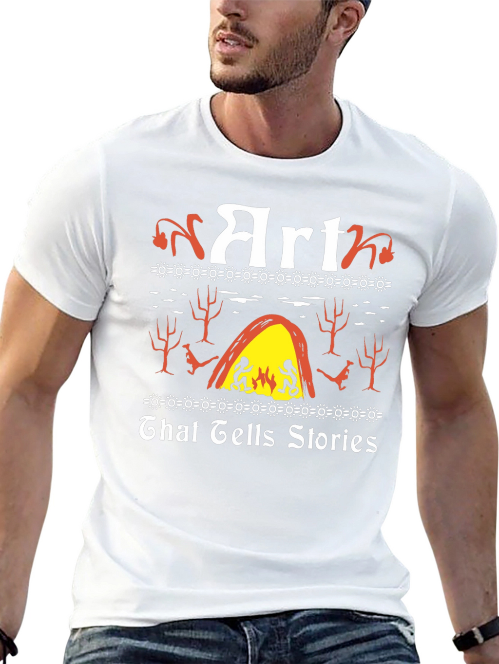 Art That Tells Stories Graphic Tee
