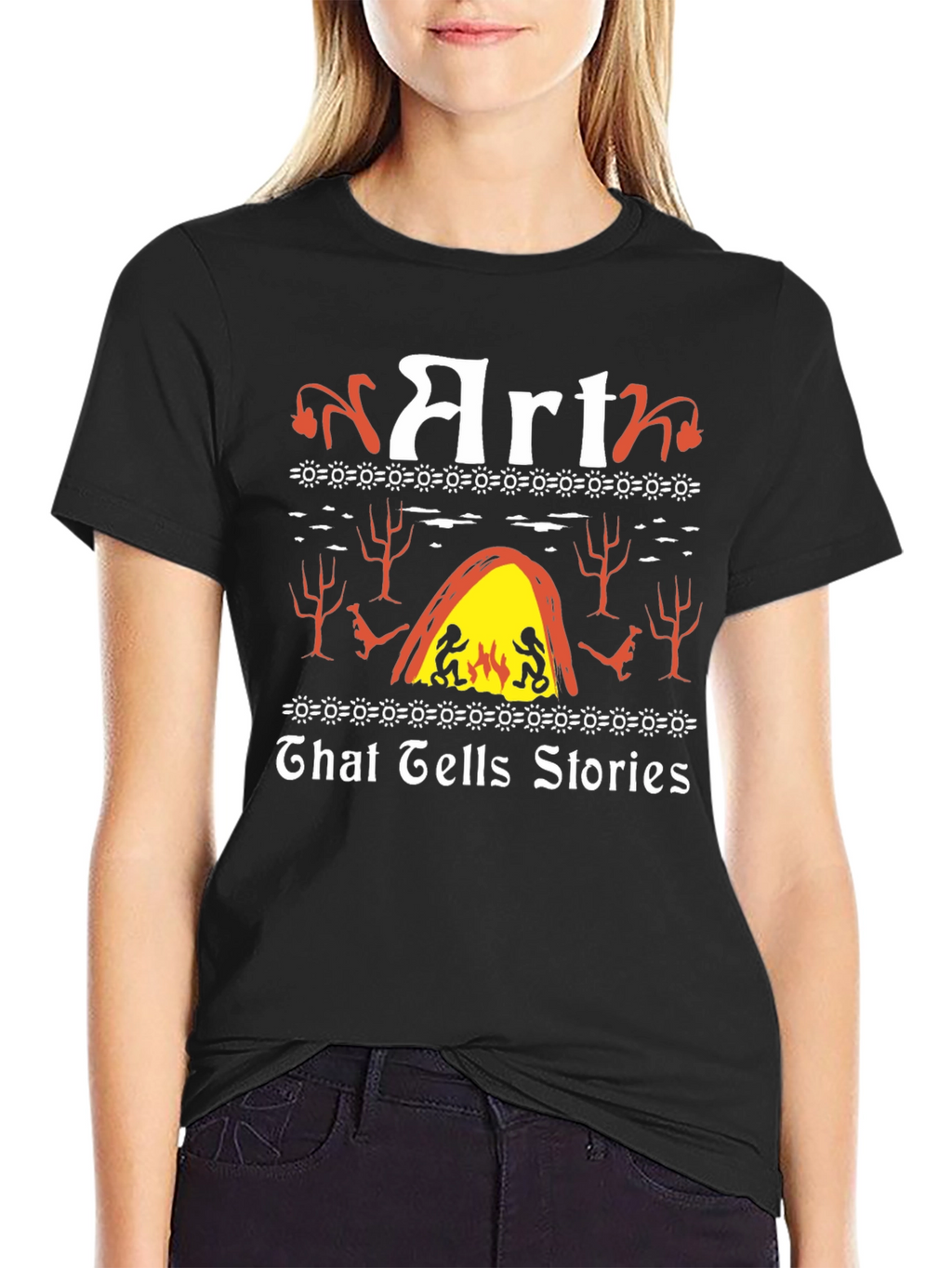 Art That Tells Stories Graphic Tee