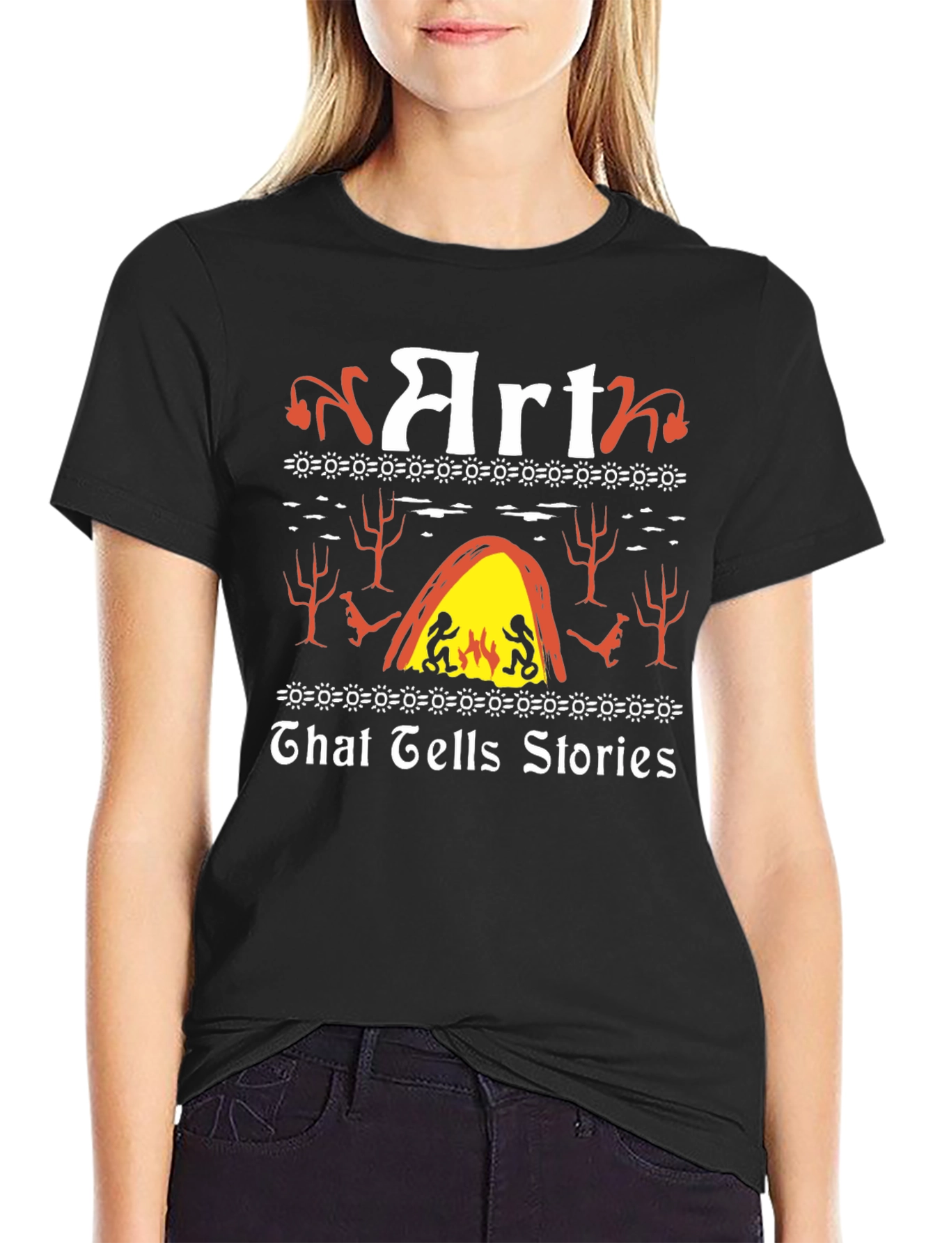 Art That Tells Stories Graphic Tee