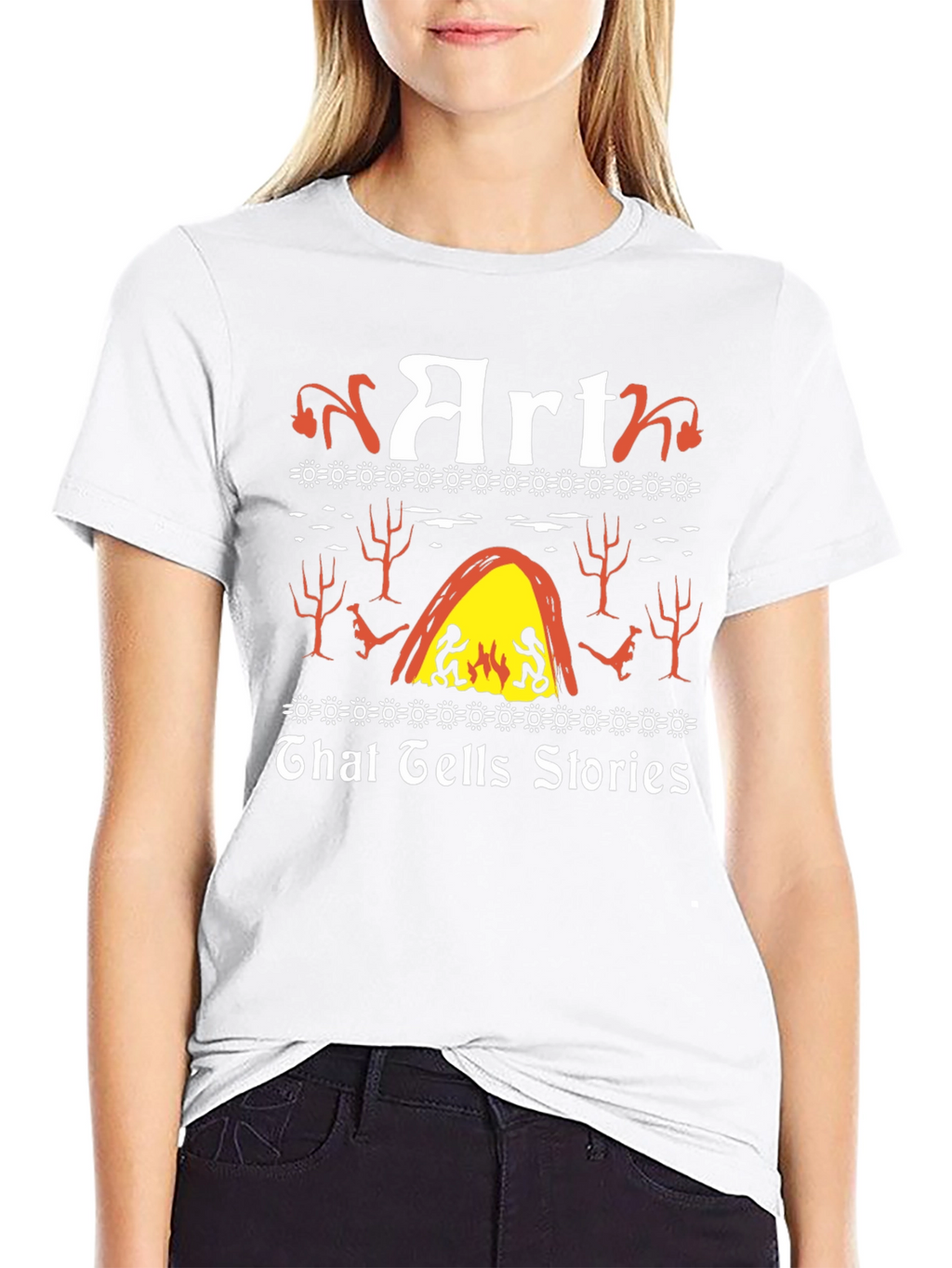 Art That Tells Stories Graphic Tee
