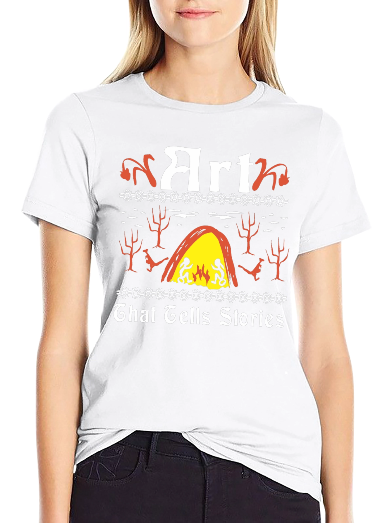 Art That Tells Stories Graphic Tee