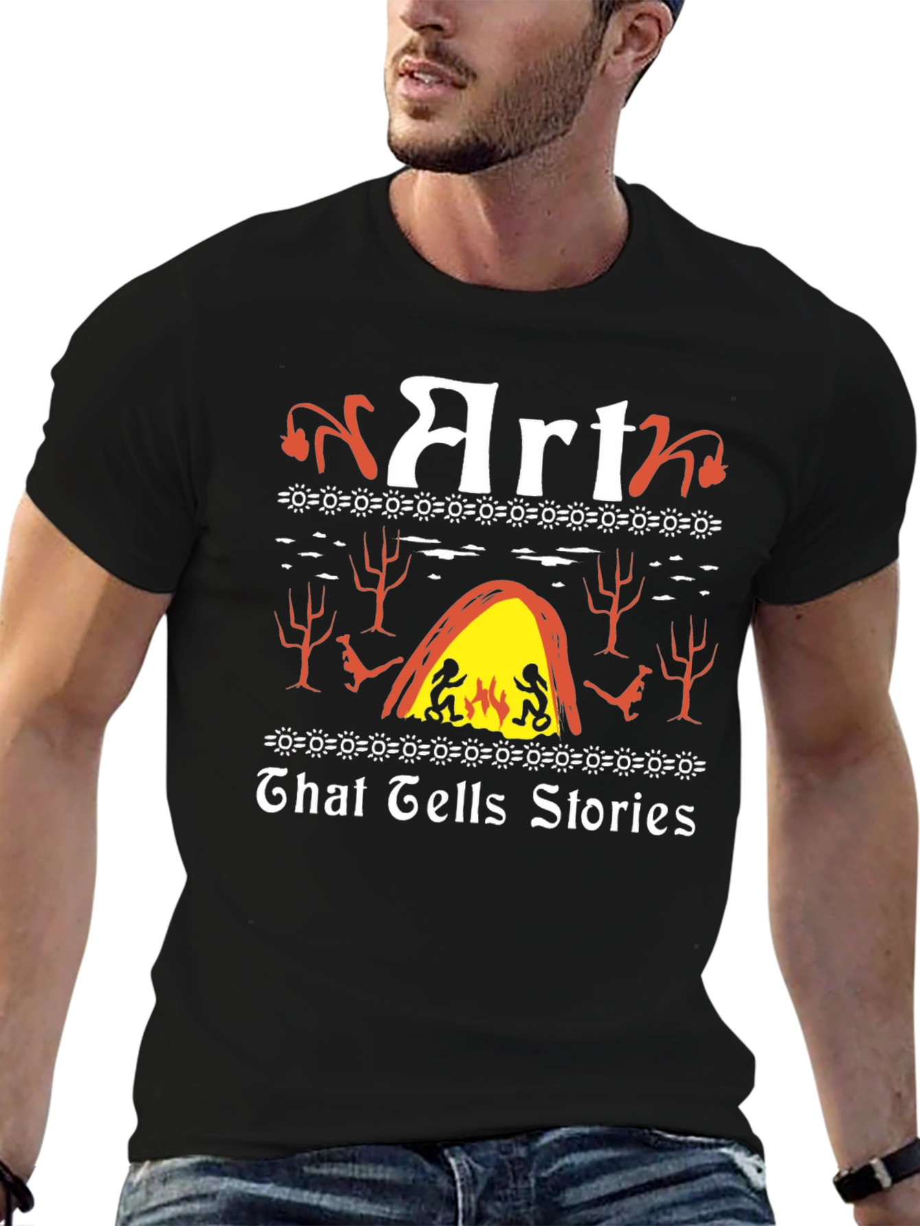 Art That Tells Stories Graphic Tee