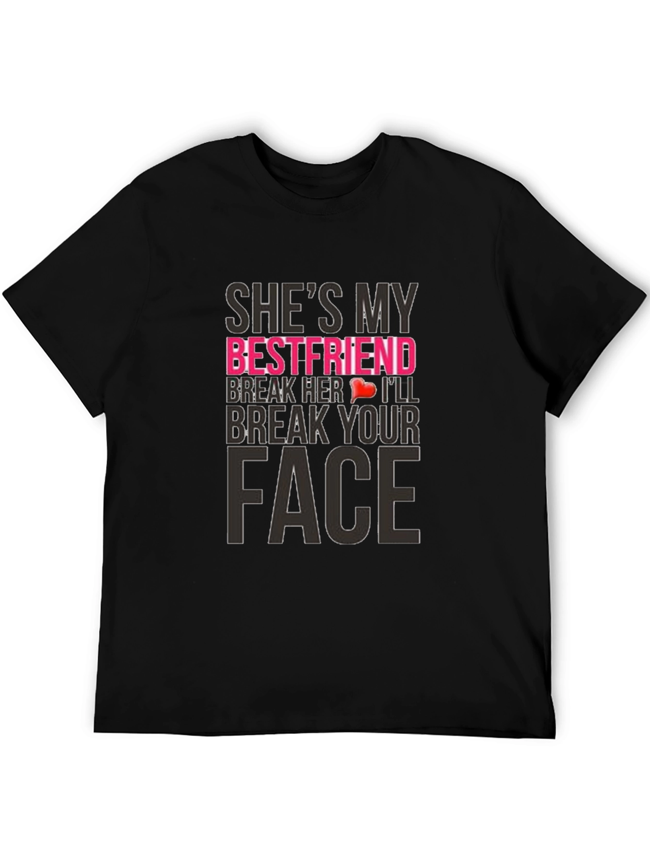 Humorous Shes My Bestfriend Graphic Tee
