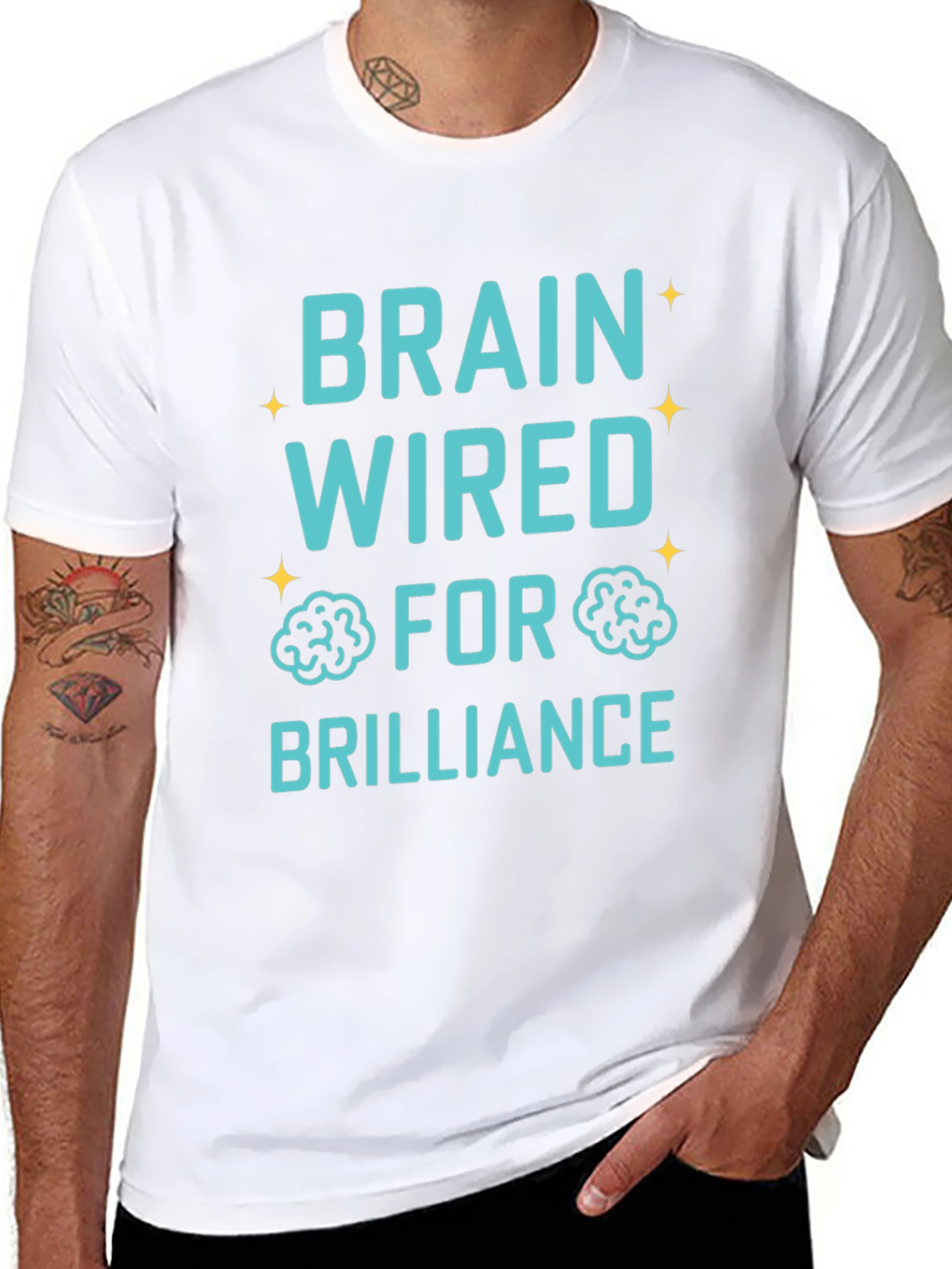 Brain Wired for Brilliance Graphic Tee - Unisex