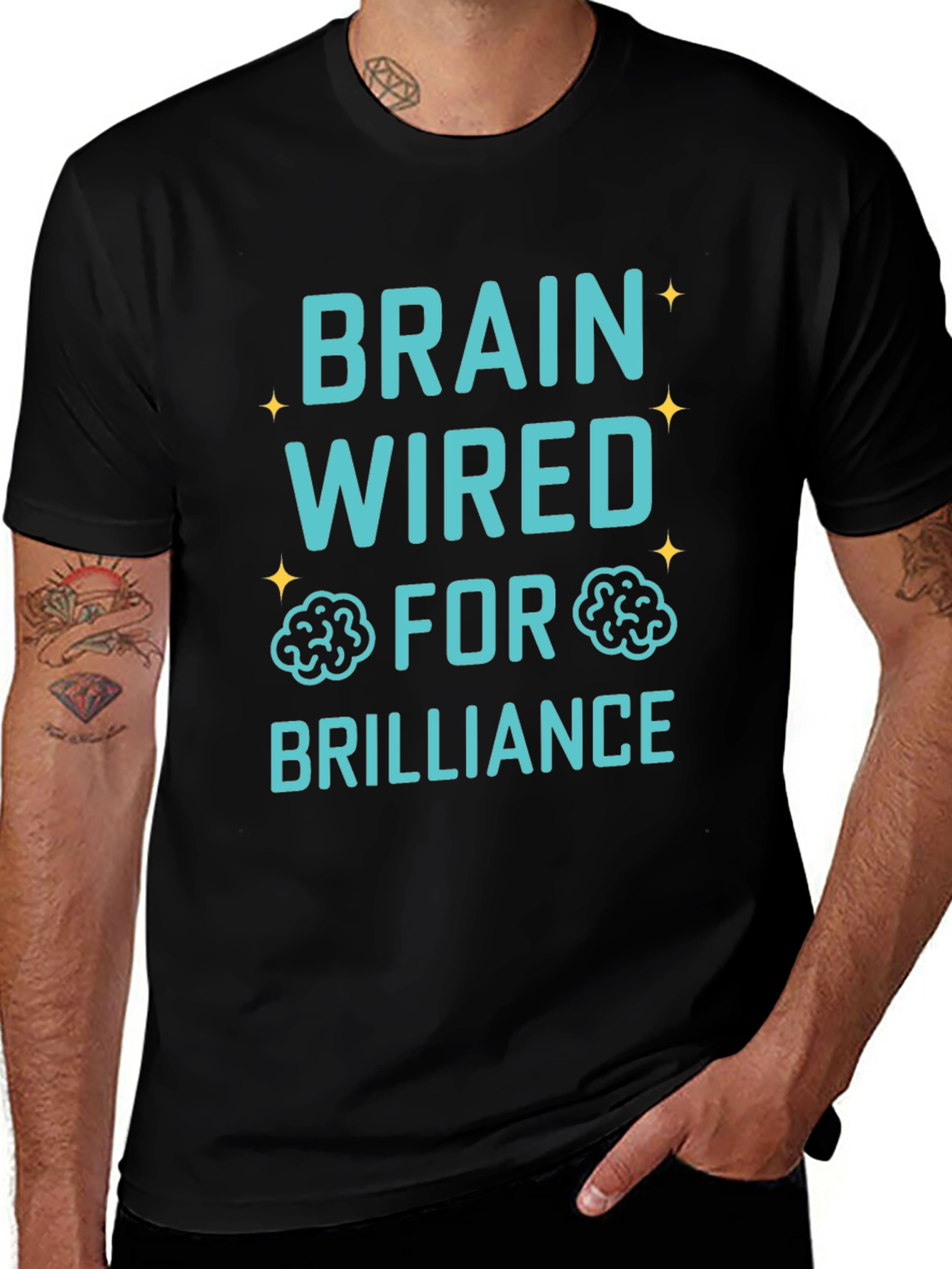 Brain Wired for Brilliance Graphic Tee - Unisex