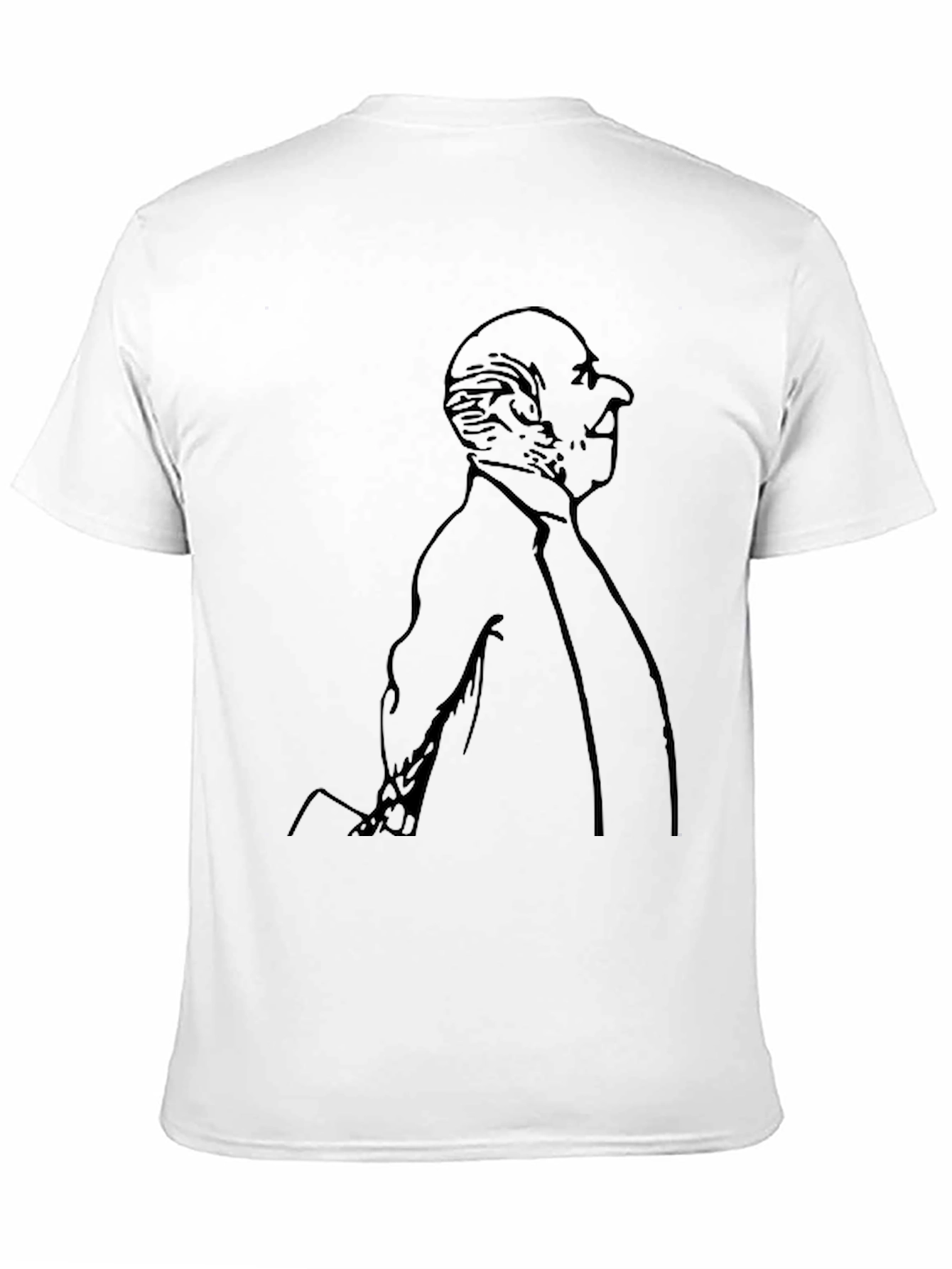Unique Man in Suit Graphic T-Shirt
