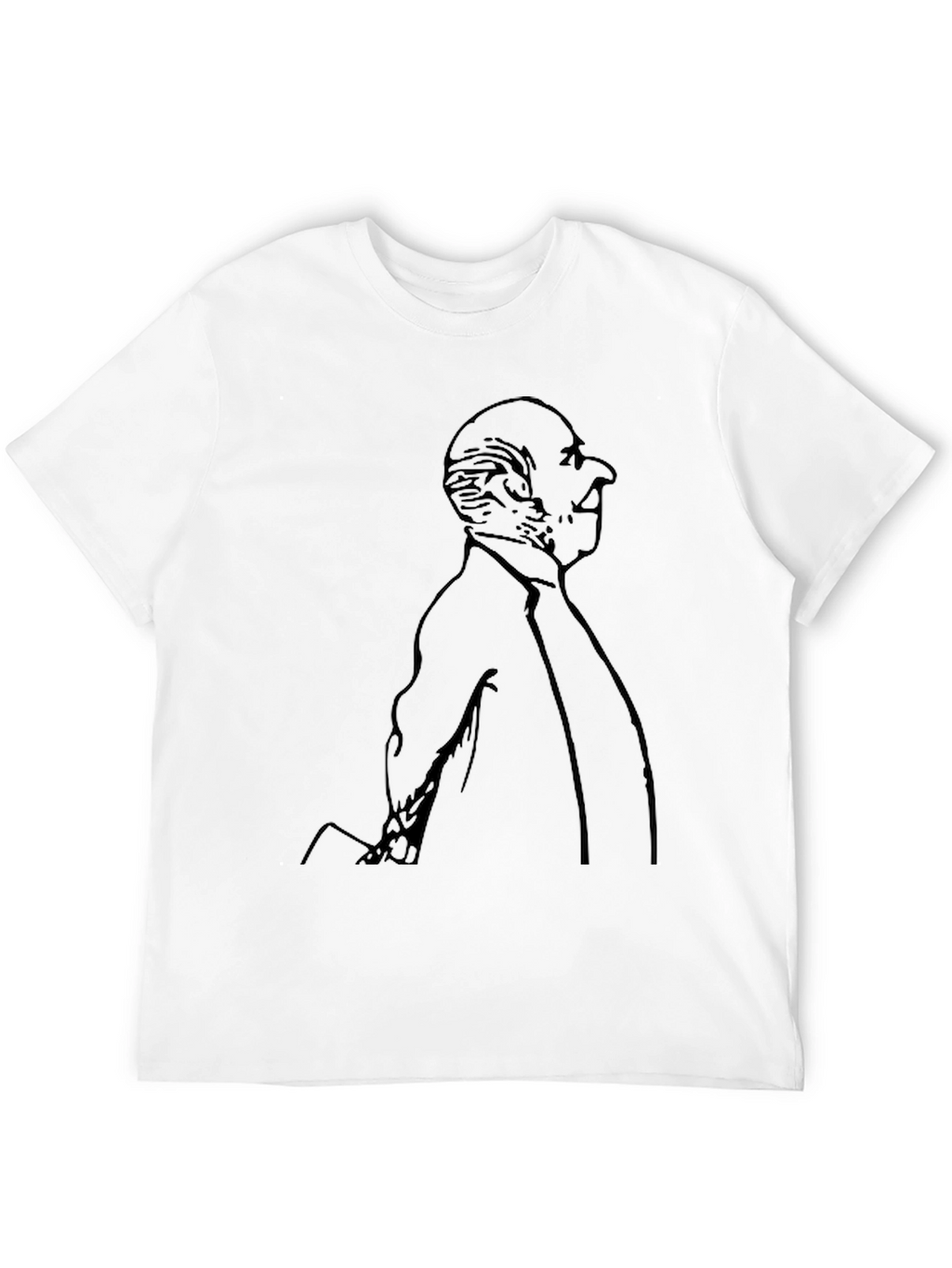 Unique Man in Suit Graphic T-Shirt