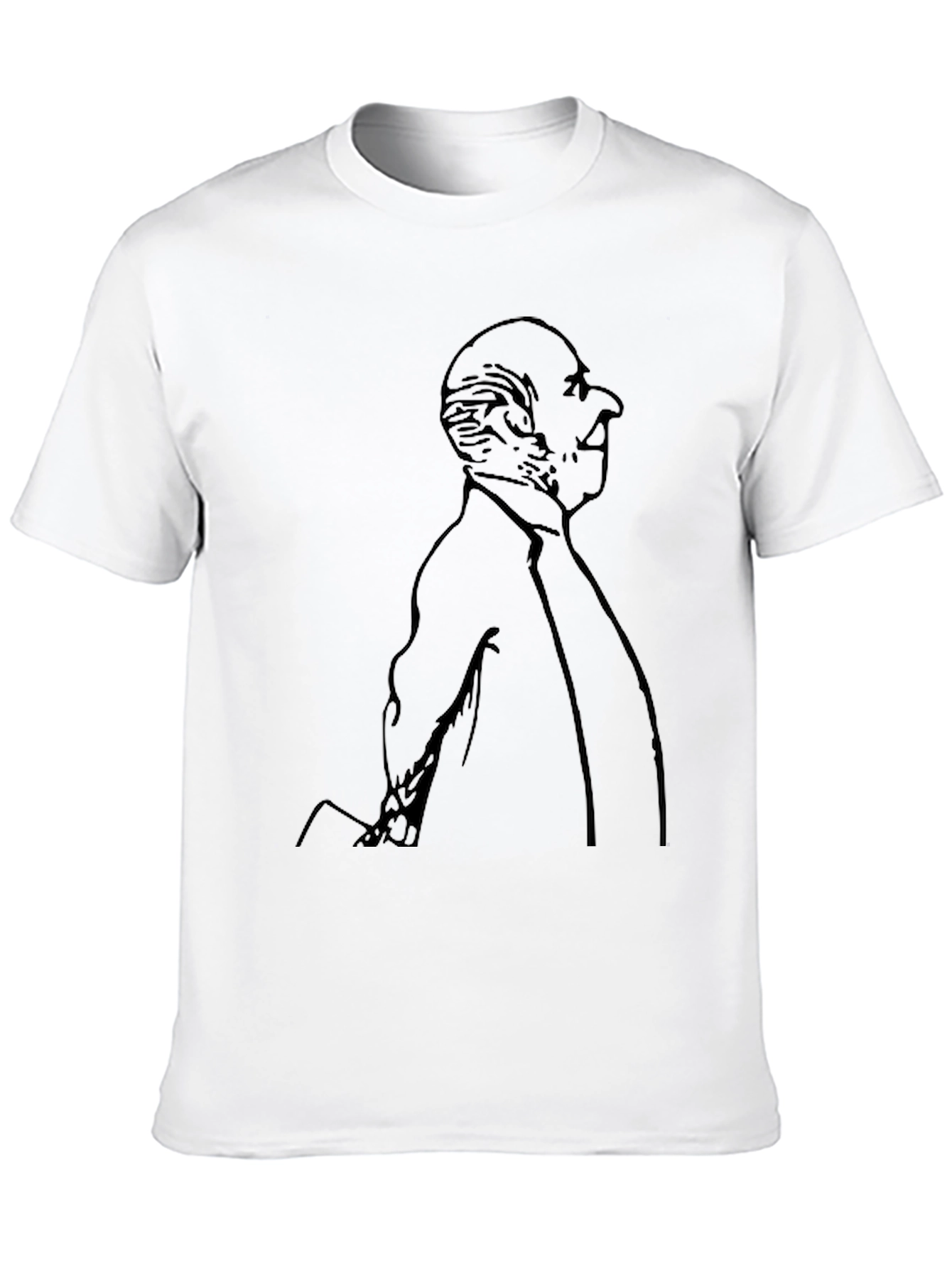 Unique Man in Suit Graphic T-Shirt