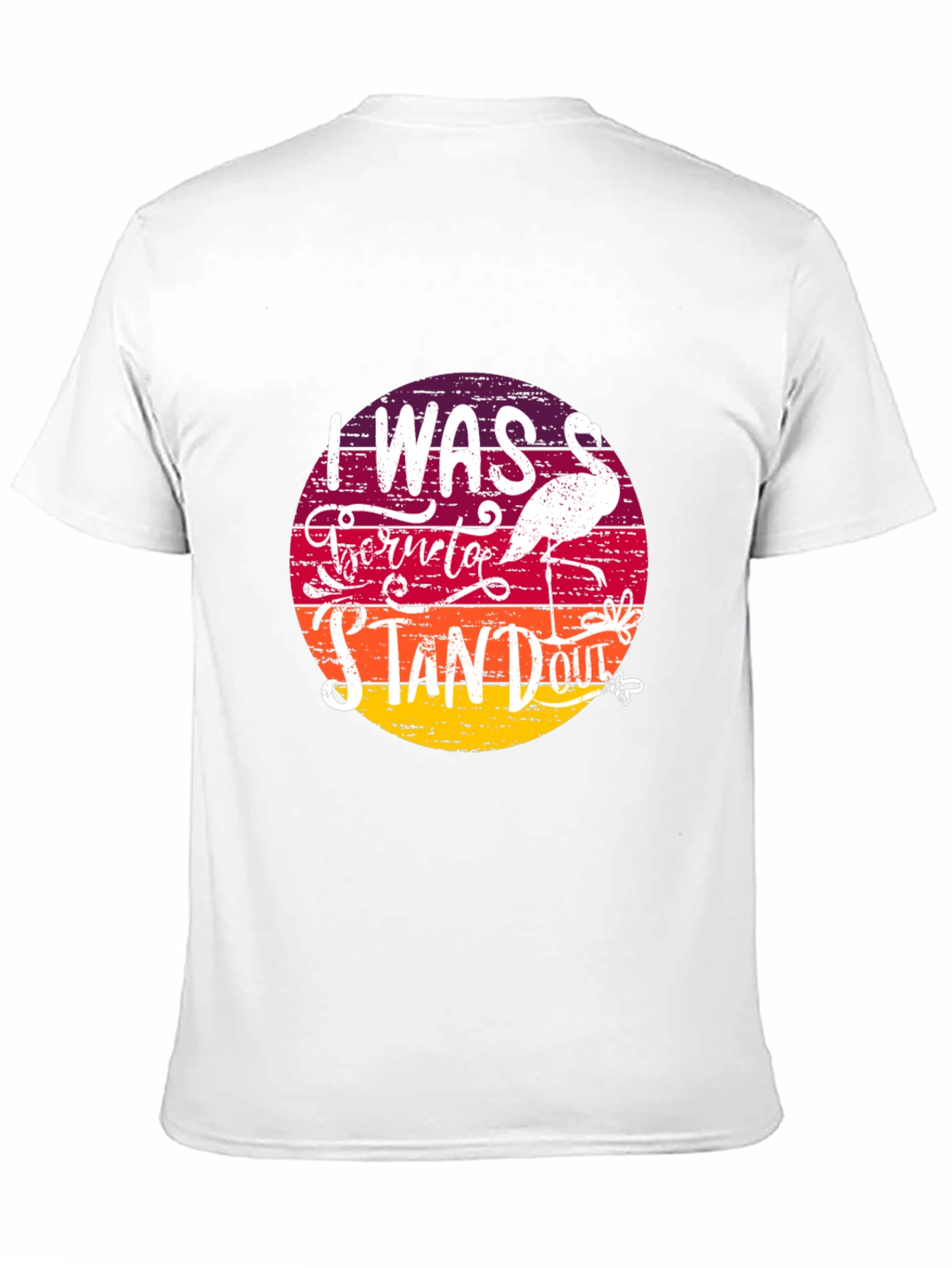 Born to Stand Out Flamingo T-Shirt