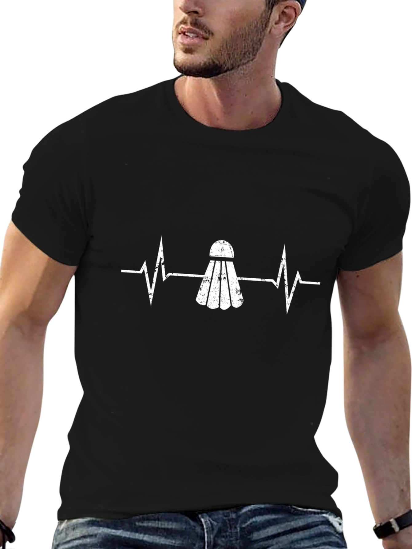 Badminton Heartbeat T-Shirt