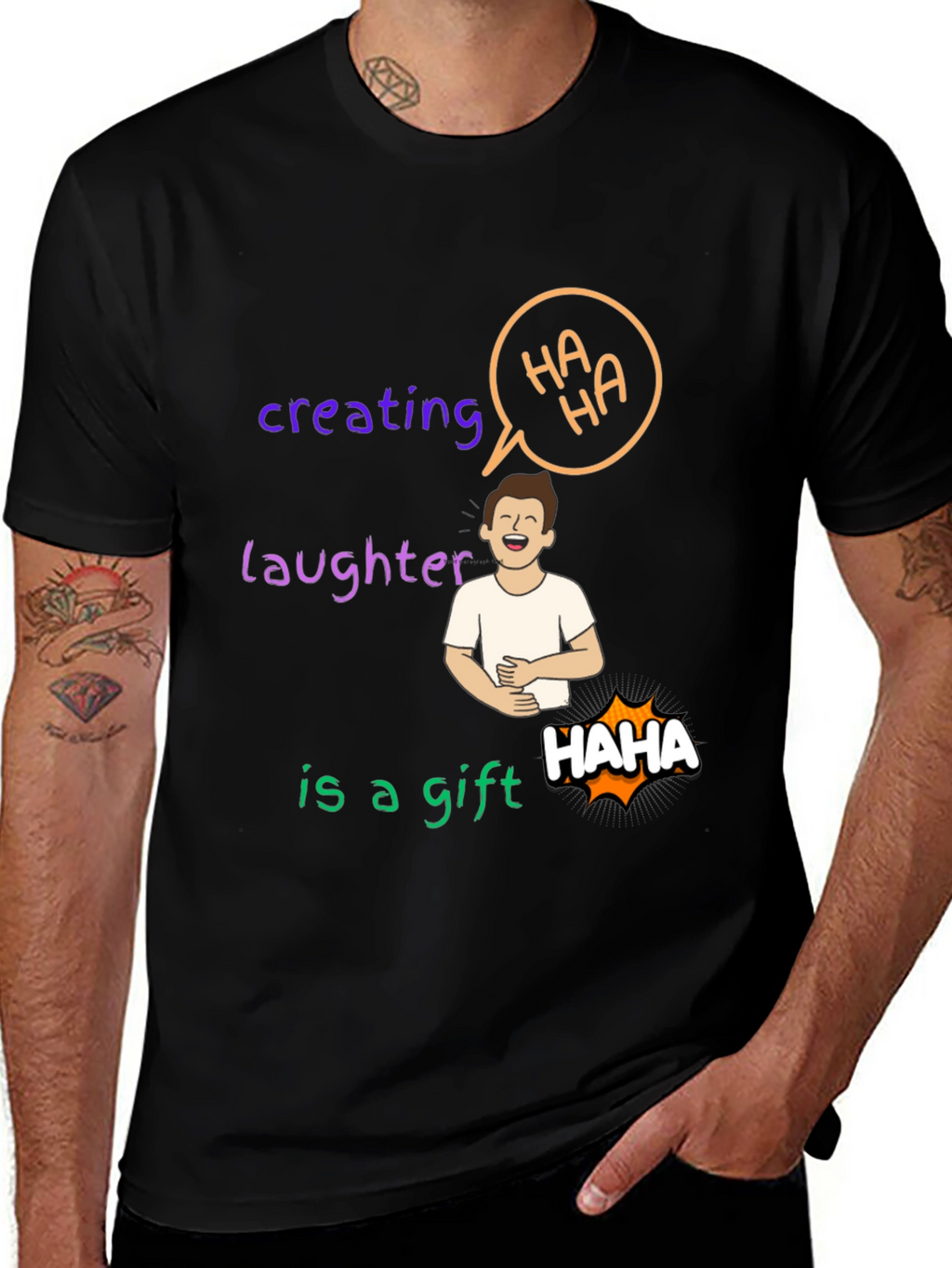 Creating Laughter Gift T-Shirt