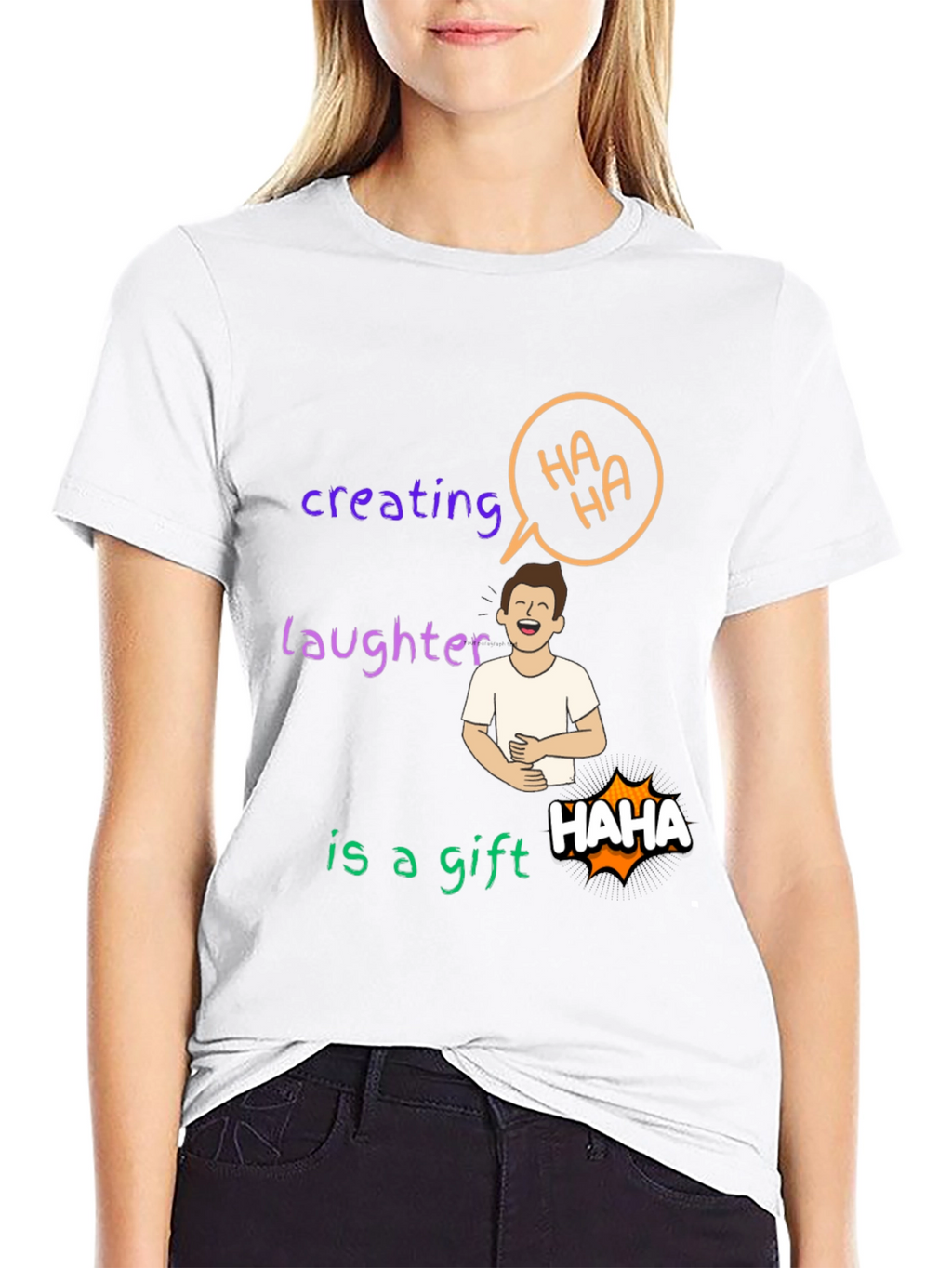 Creating Laughter Gift T-Shirt