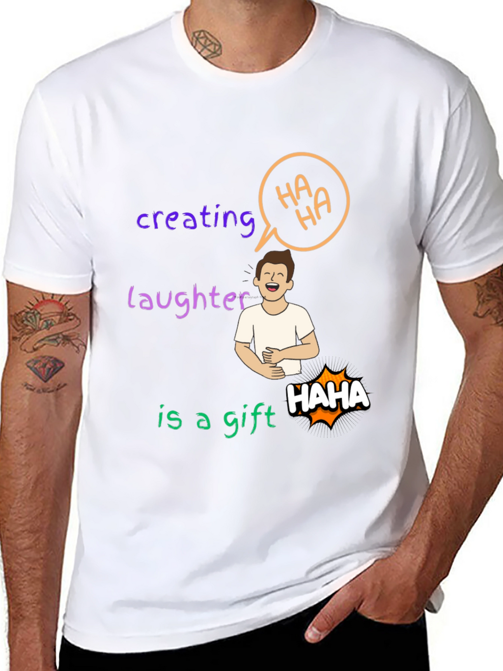 Creating Laughter Gift T-Shirt