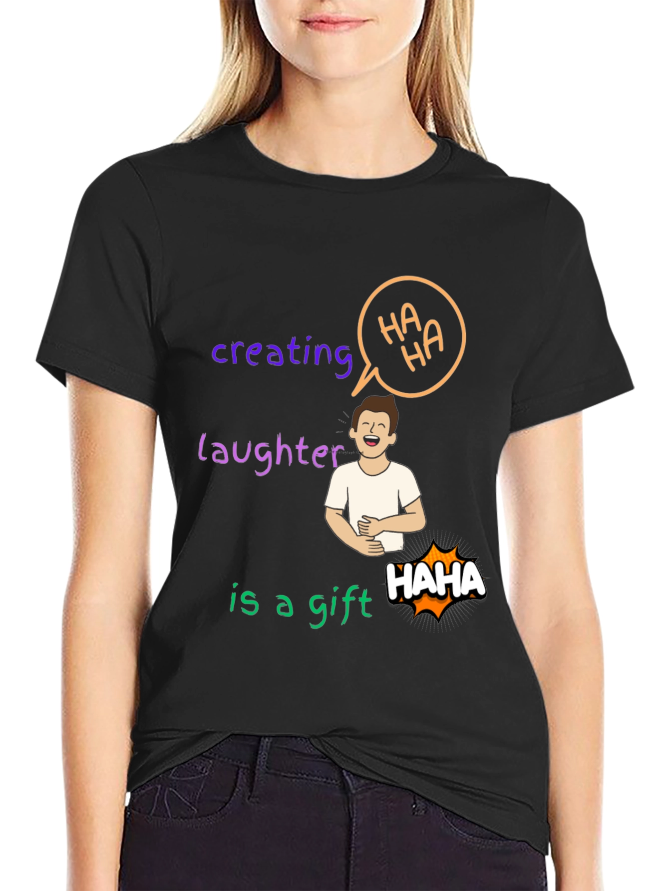 Creating Laughter Gift T-Shirt