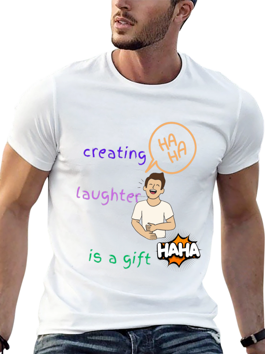 Creating Laughter Gift T-Shirt