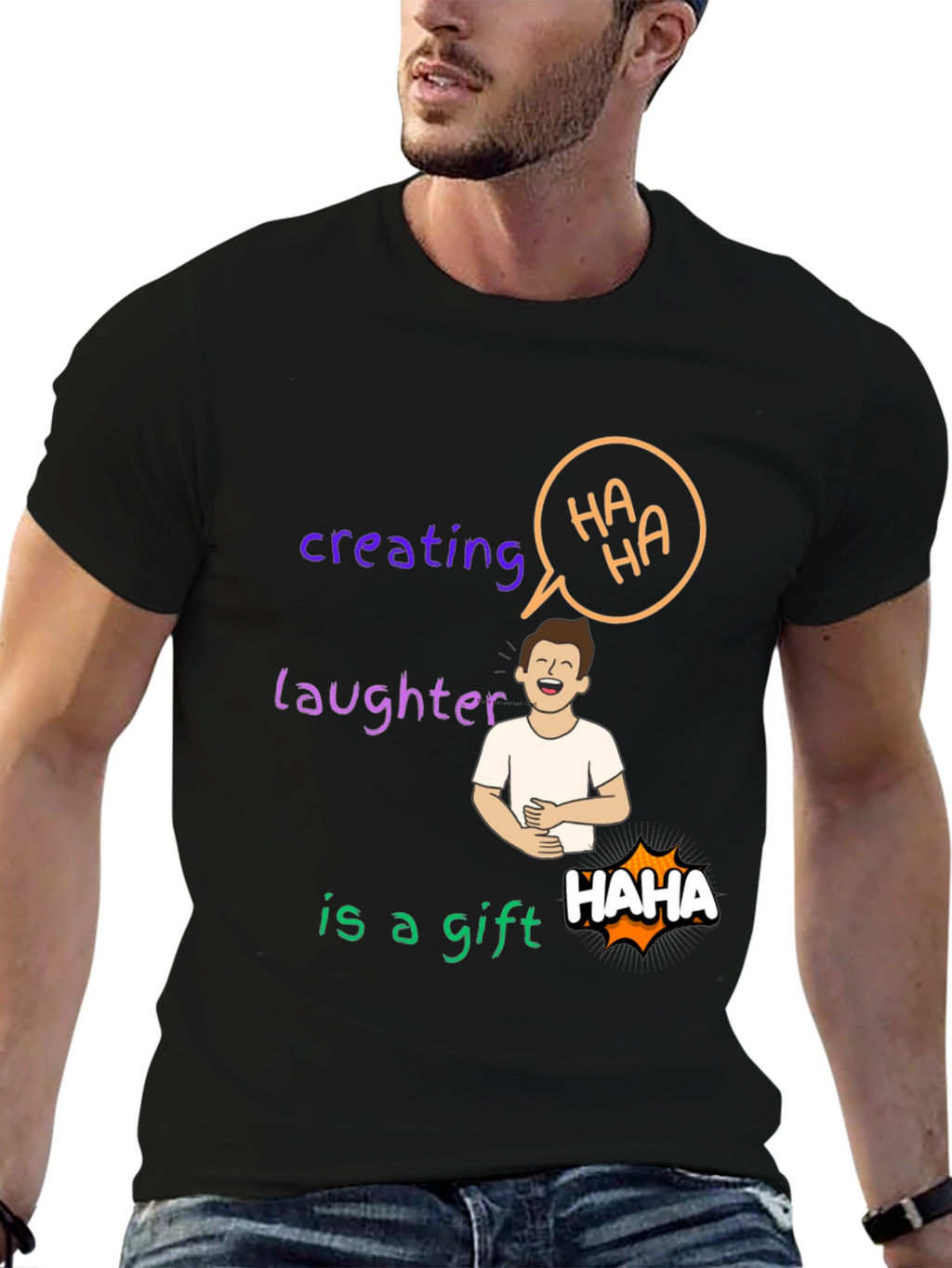 Creating Laughter Gift T-Shirt