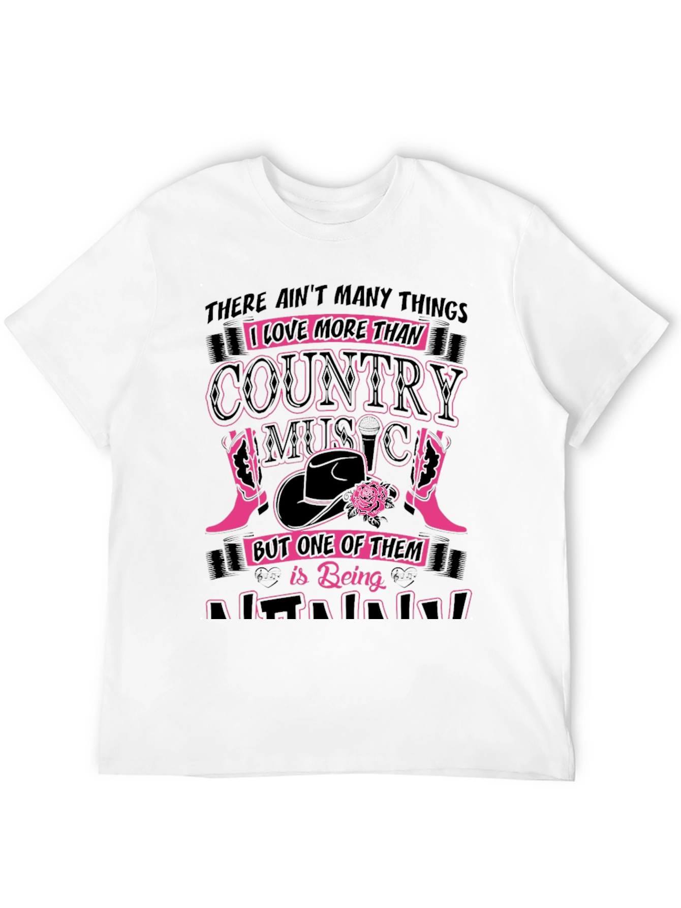 Country Music Lover T-Shirt - Novelty Graphic Tee